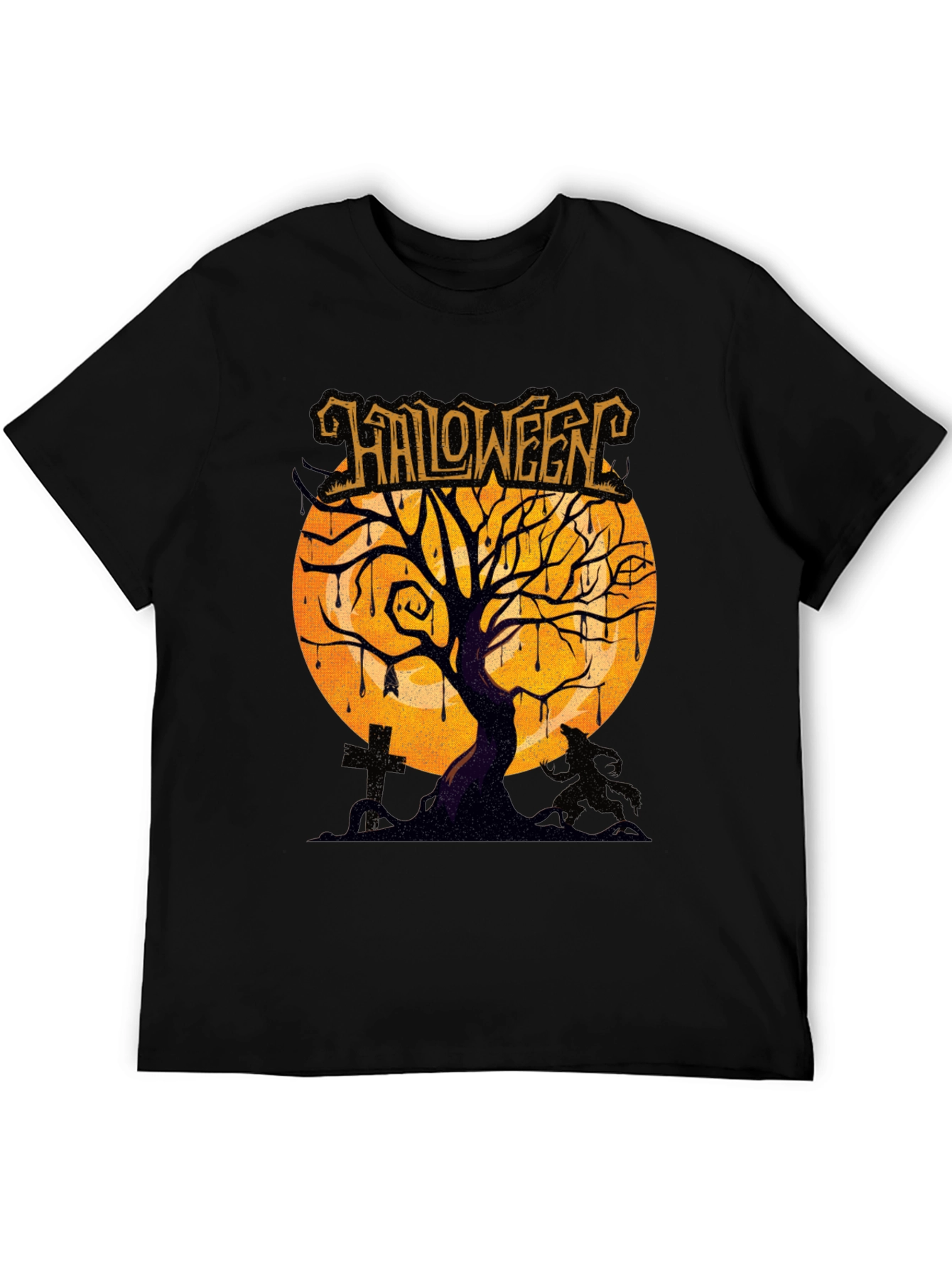 Halloween Tree Graphic Tee