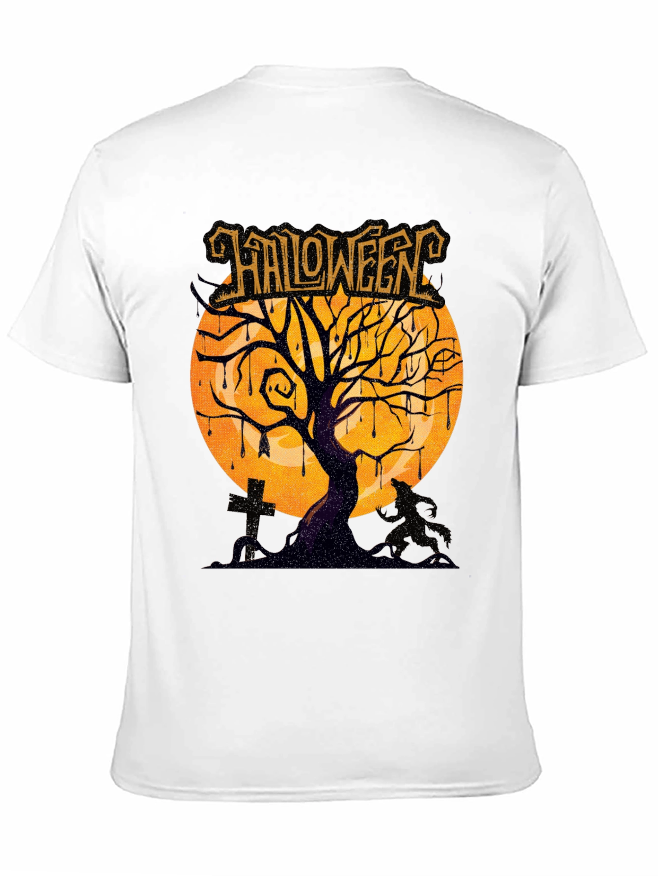 Halloween Tree Graphic Tee