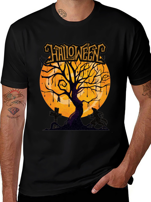Halloween Tree Graphic Tee