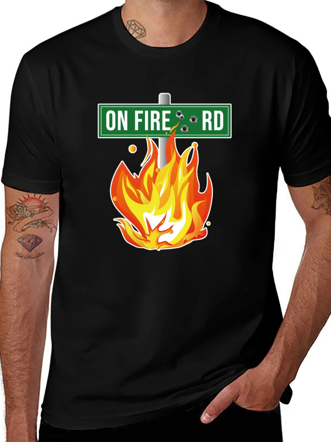 On Fire Road T-Shirt - Graphic Tee