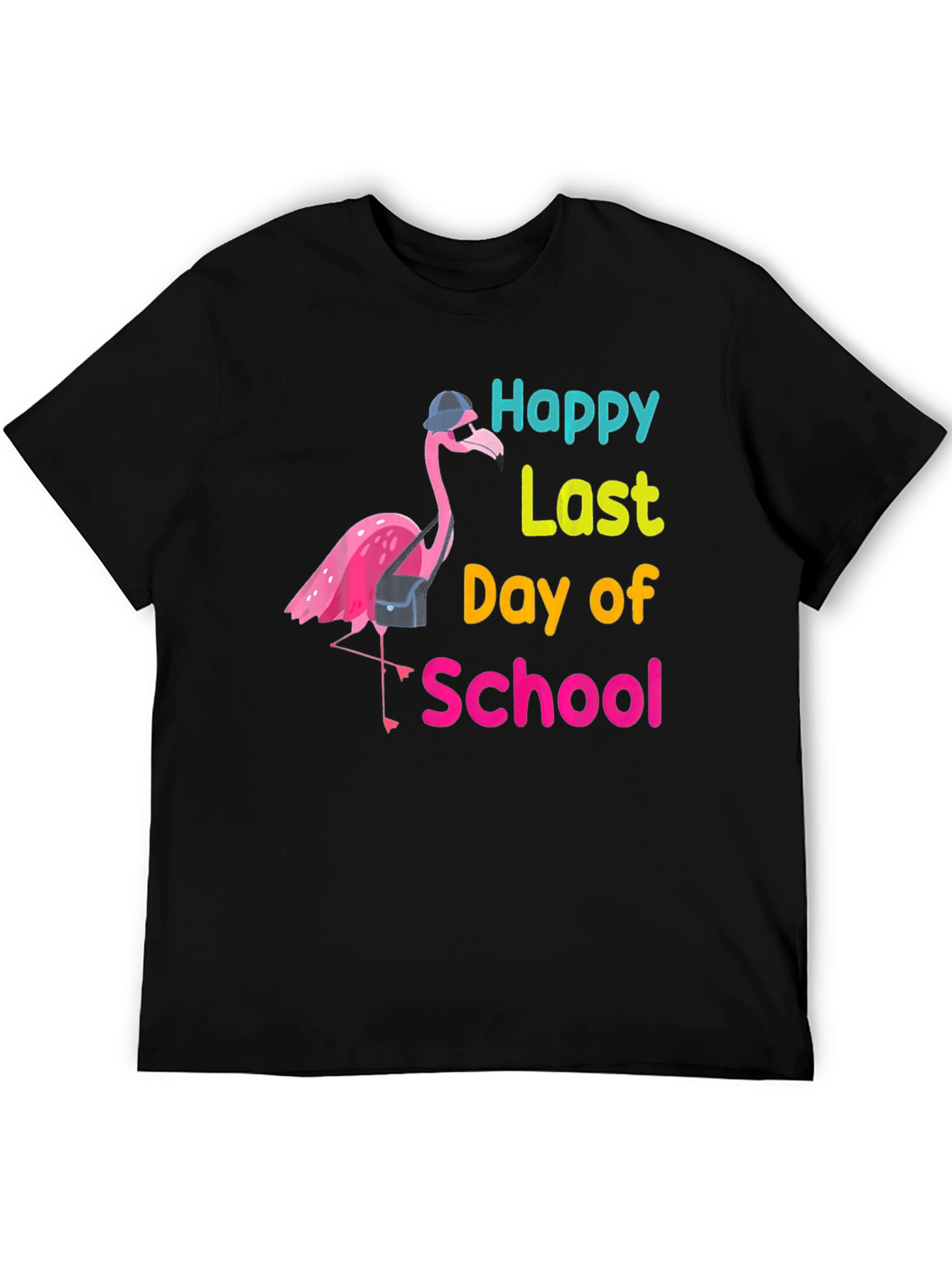Happy Last Day of School Flamingo T-Shirt