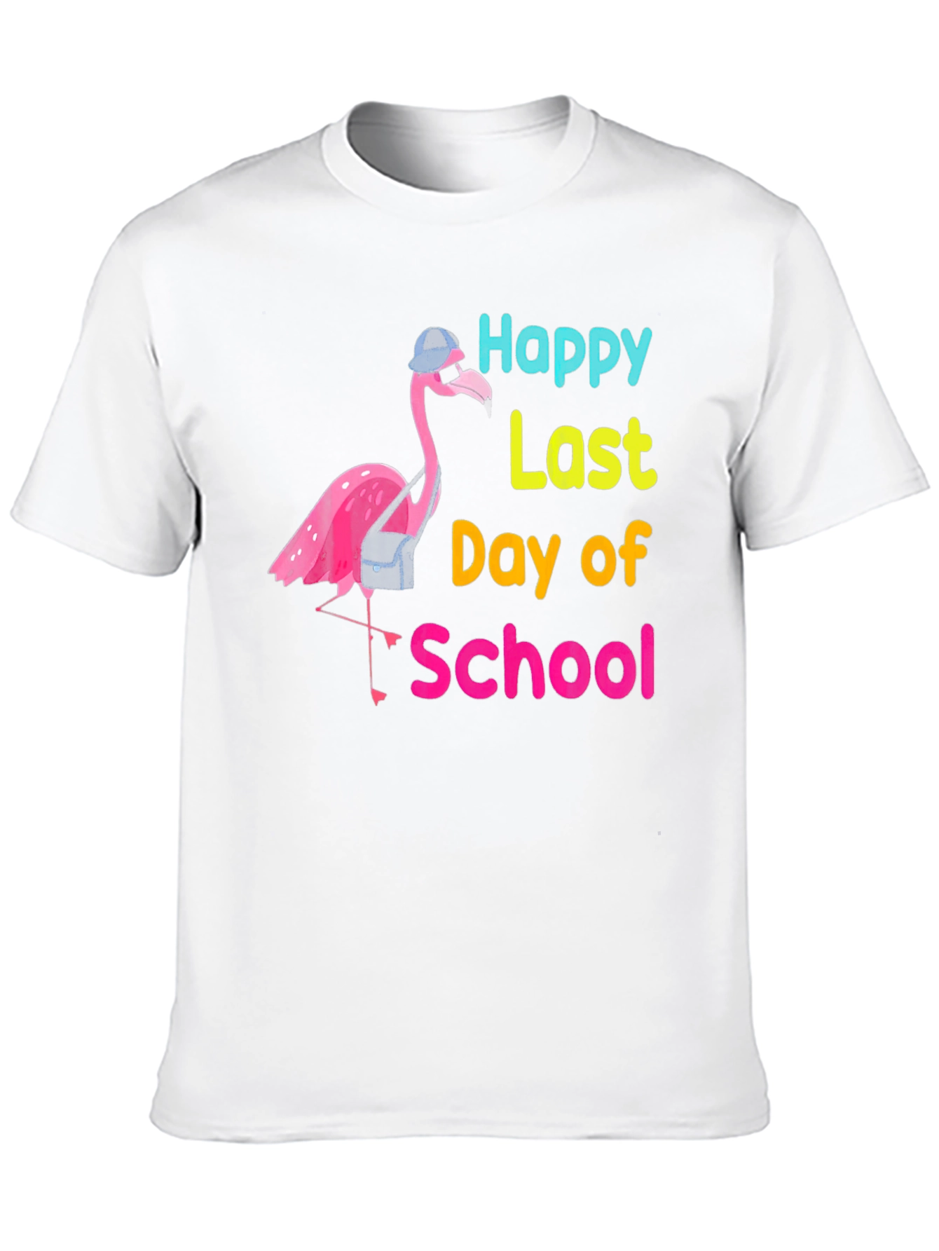 Happy Last Day of School Flamingo T-Shirt