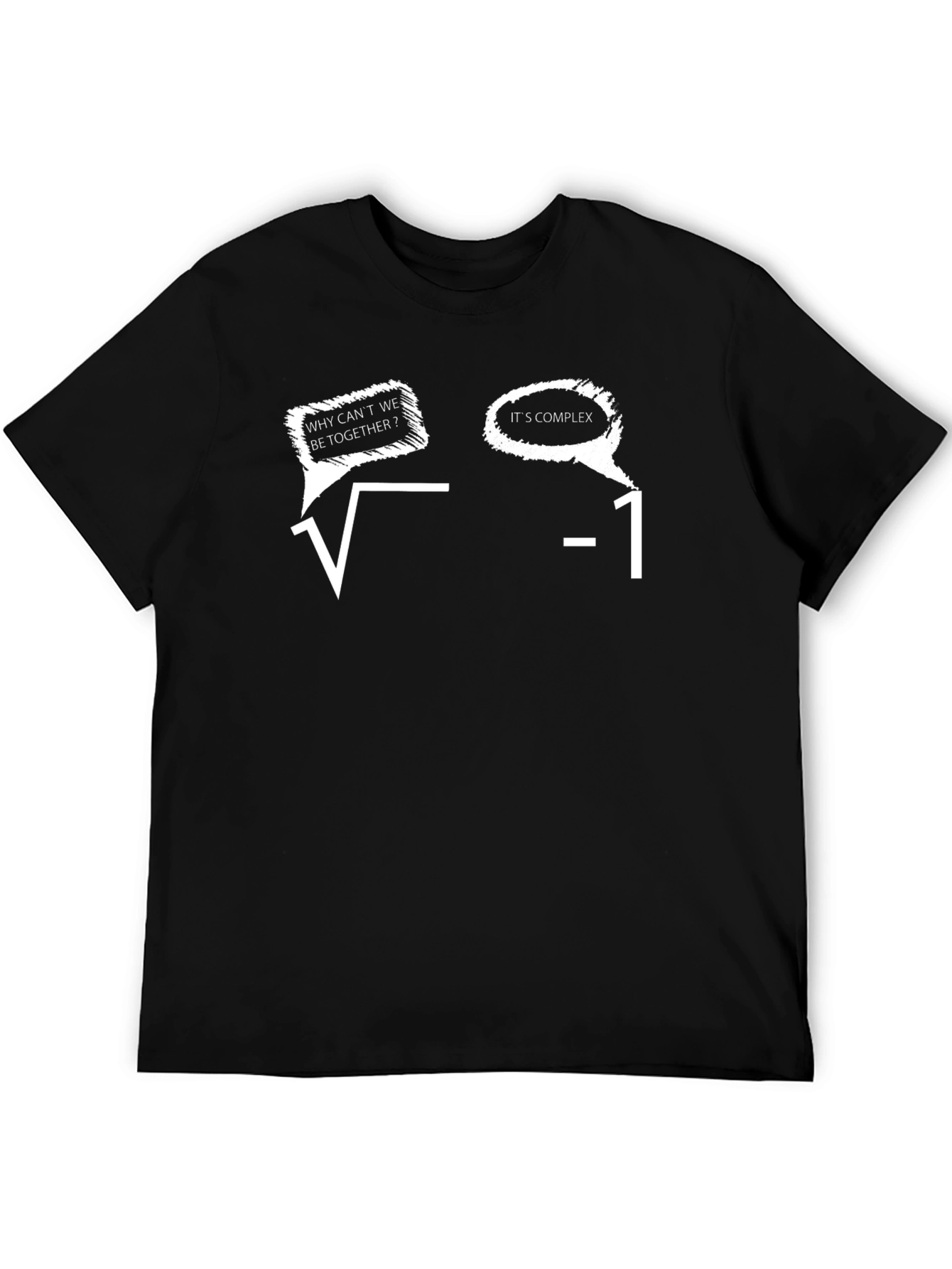 Math Humor T-Shirt: Complex Relationship Tee
