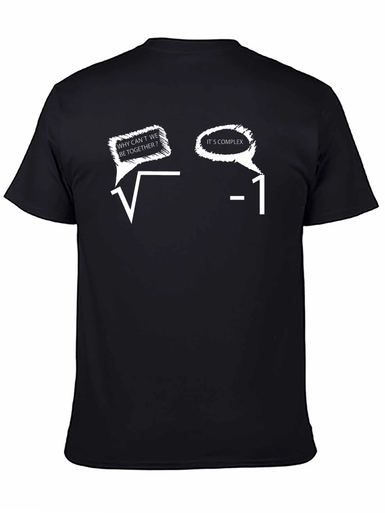 Math Humor T-Shirt: Complex Relationship Tee