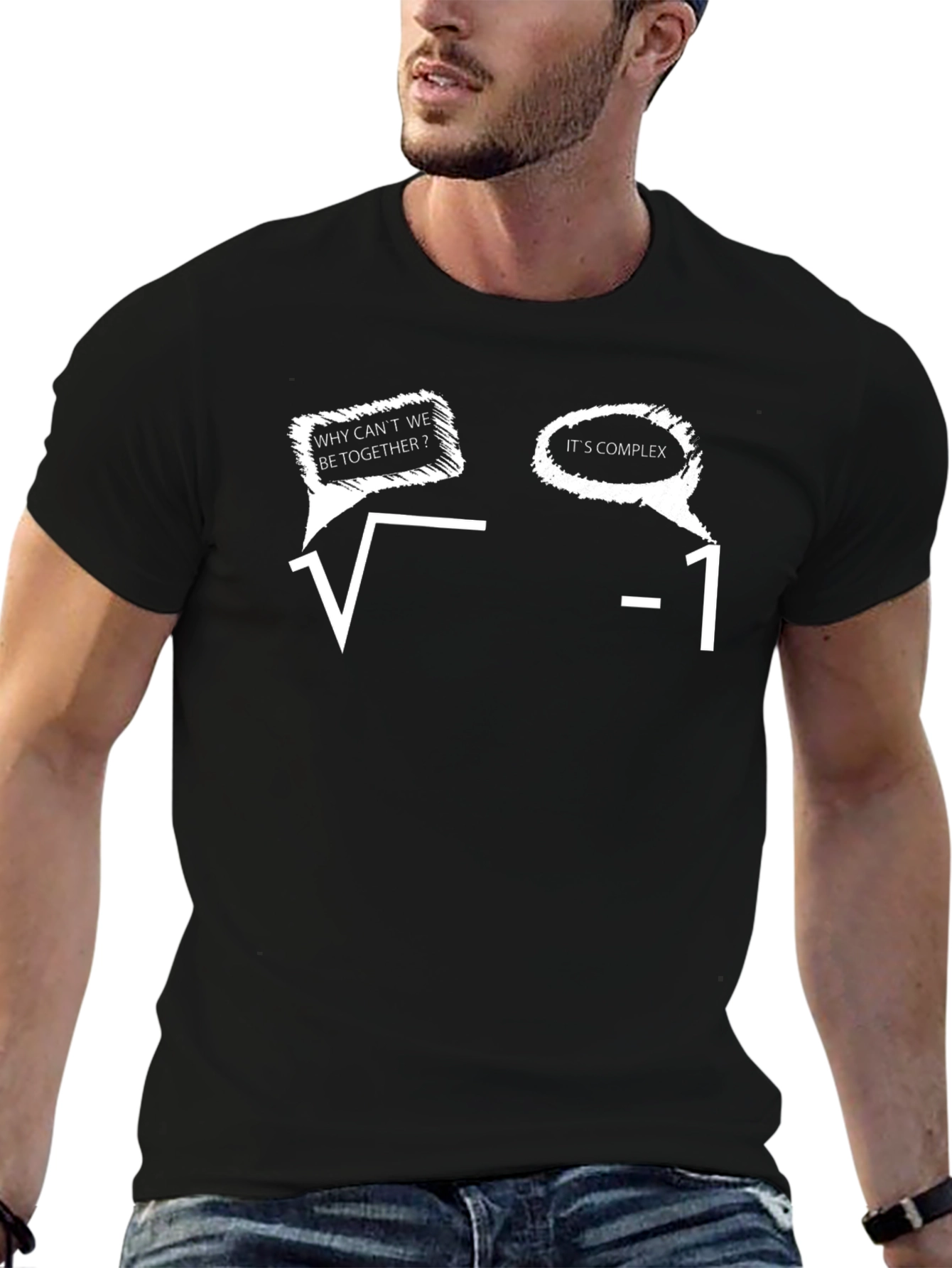 Math Humor T-Shirt: Complex Relationship Tee