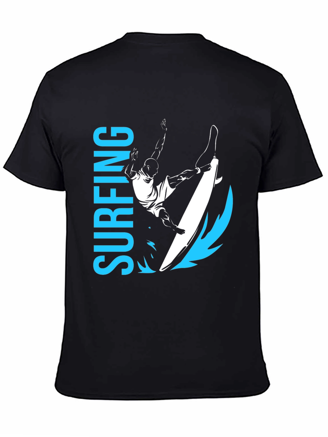 Surfing Graphic Tee - Ride the Wave in Style!