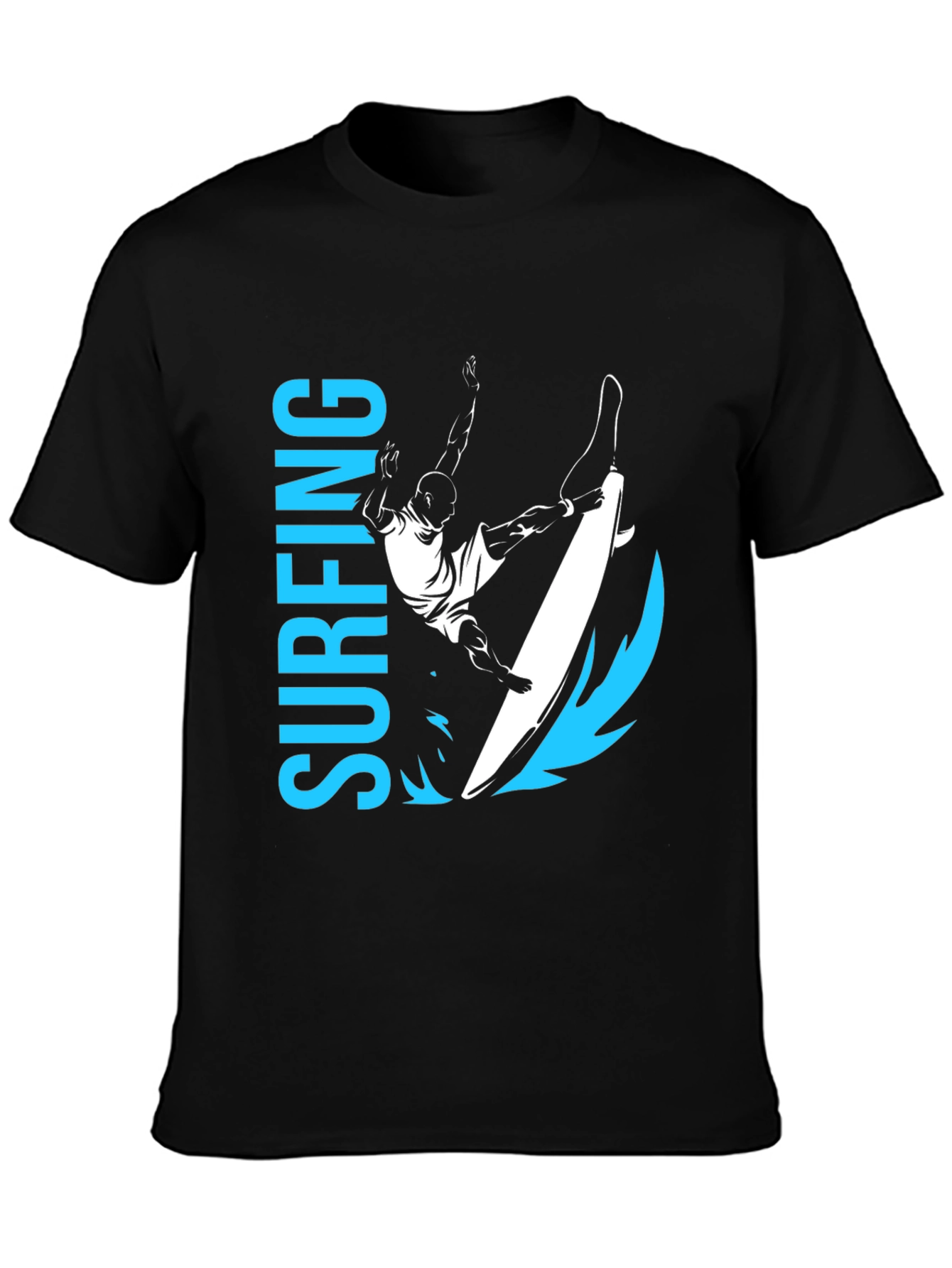 Surfing Graphic Tee - Ride the Wave in Style!