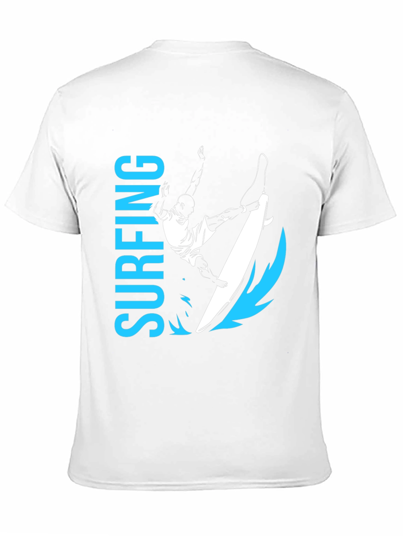 Surfing Graphic Tee - Ride the Wave in Style!