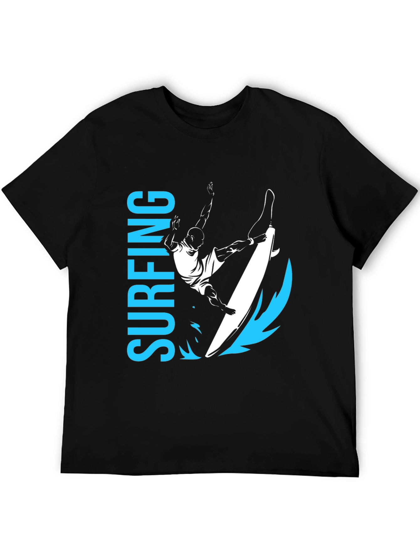 Surfing Graphic Tee - Ride the Wave in Style!
