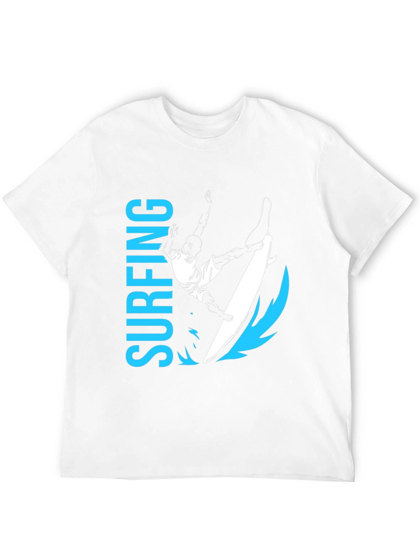 Surfing Graphic Tee - Ride the Wave in Style!