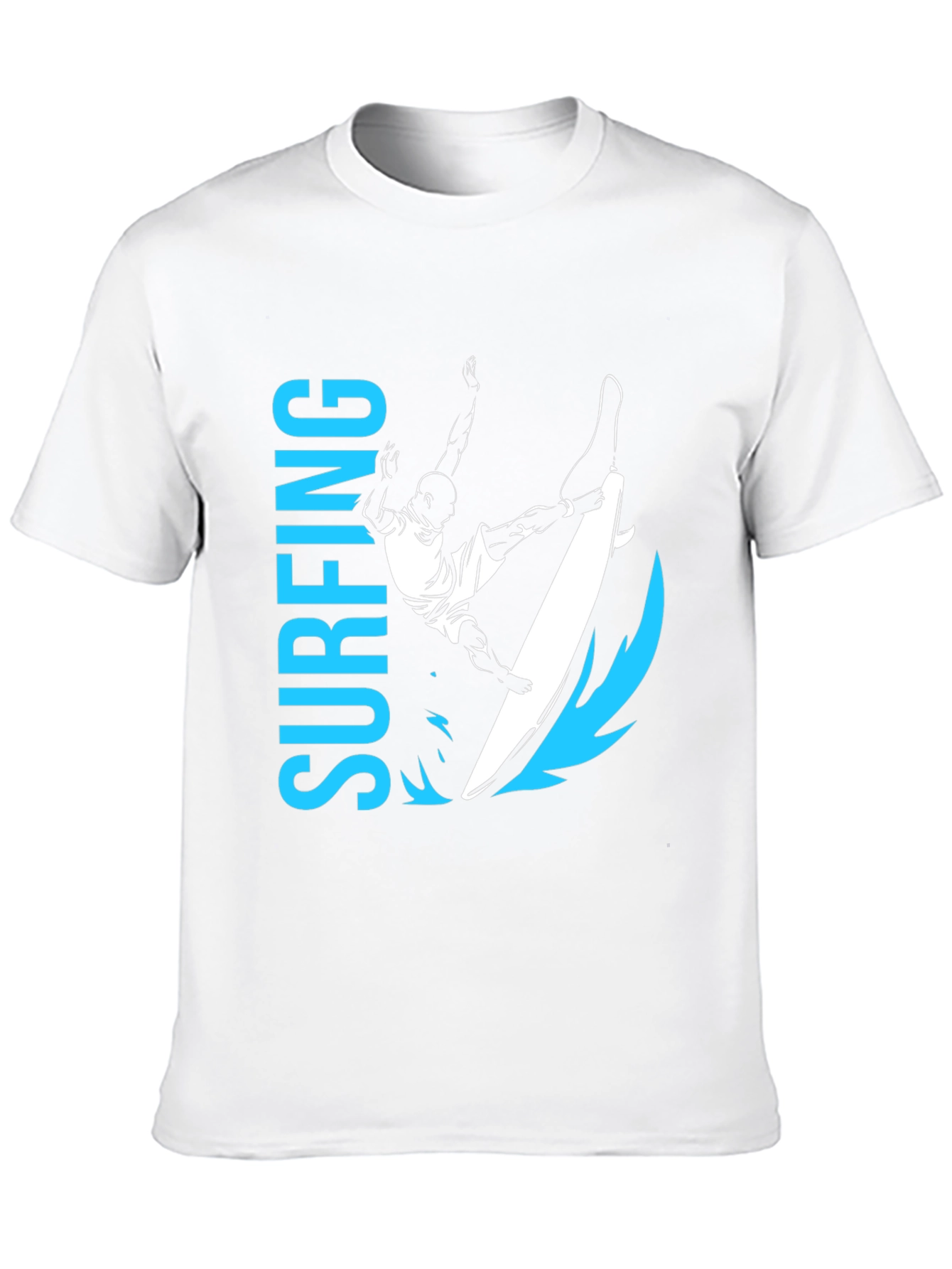 Surfing Graphic Tee - Ride the Wave in Style!