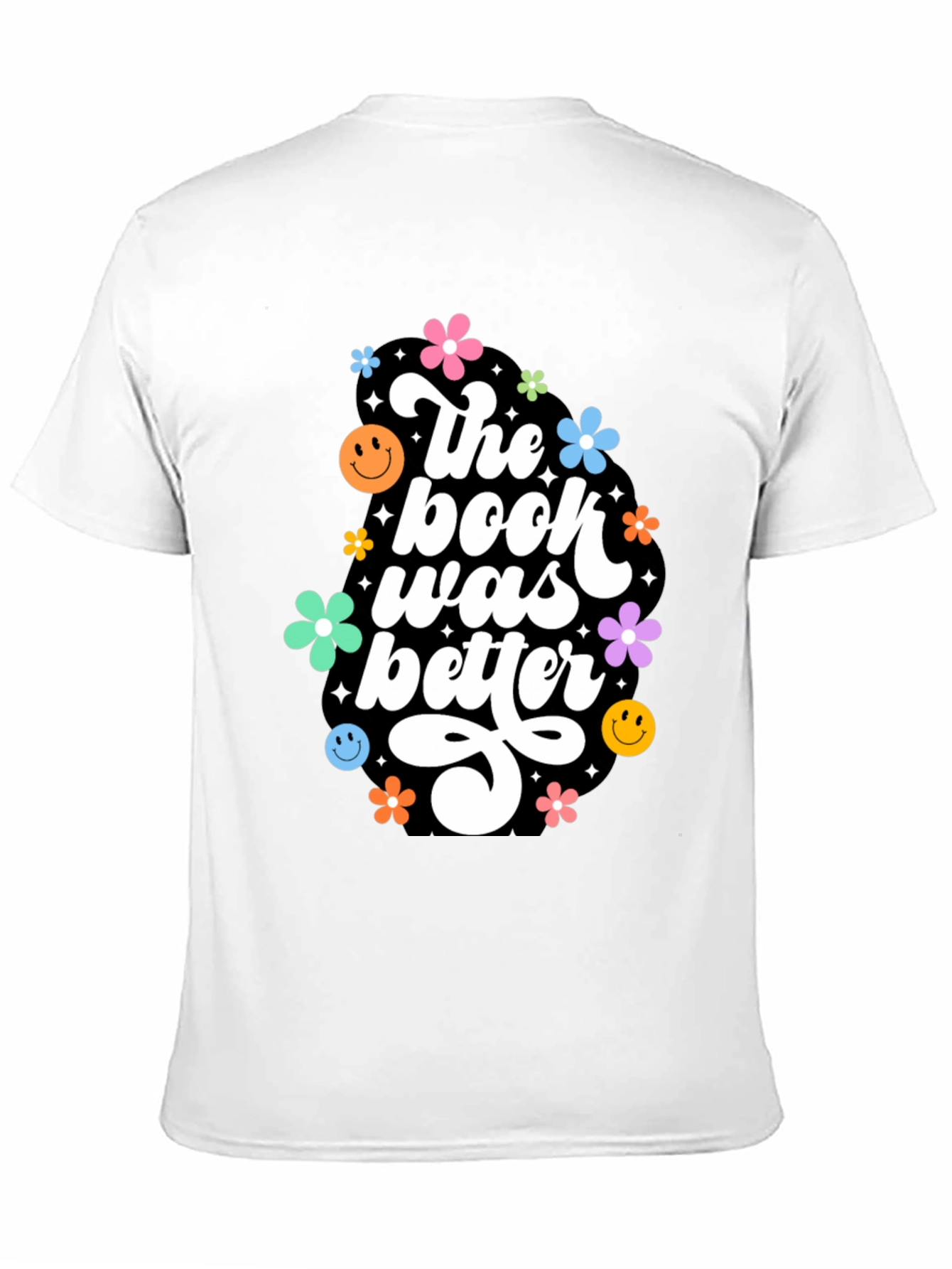 The Book Was Better Graphic Tee - Retro Design