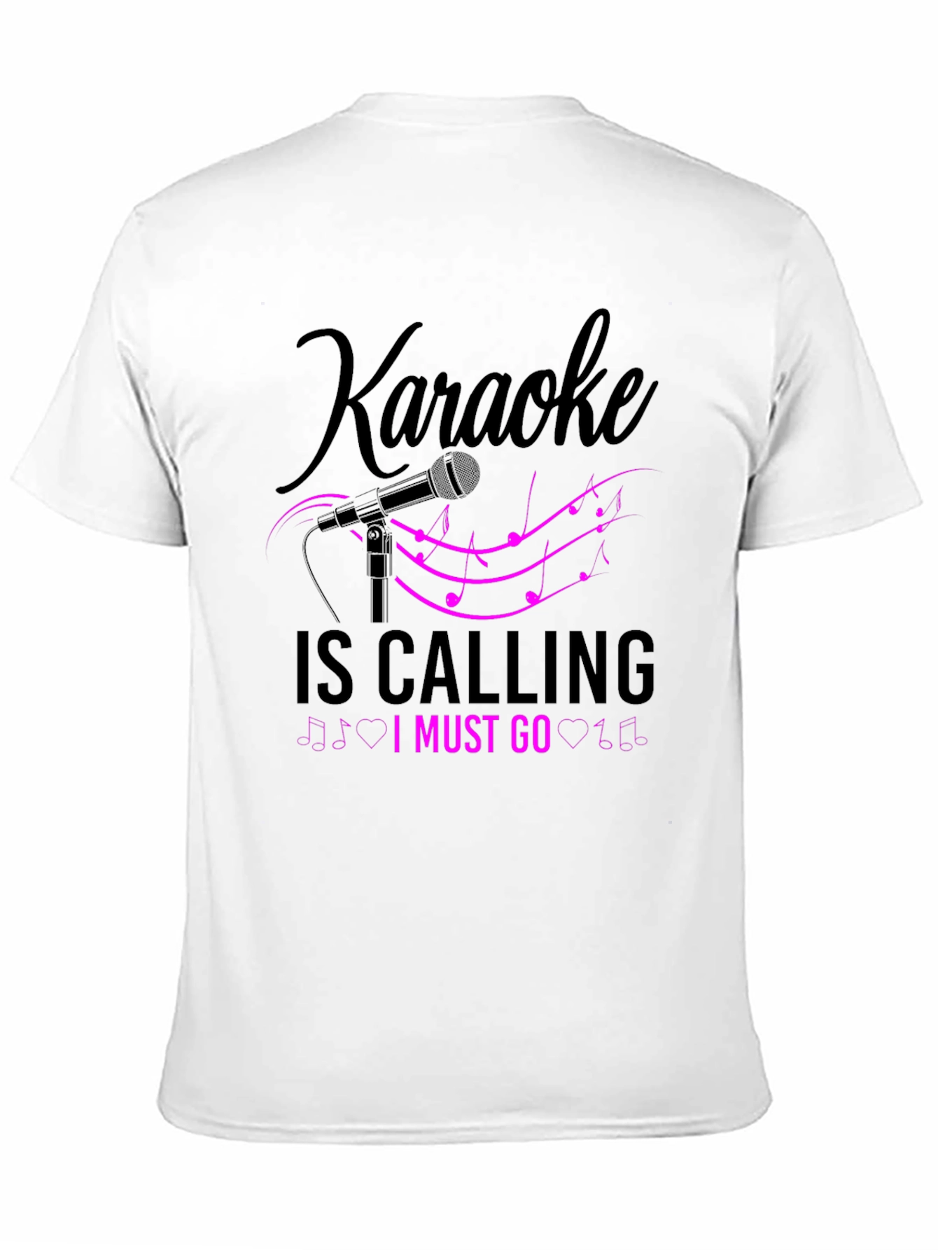 Karaoke is Calling Mens T-Shirt