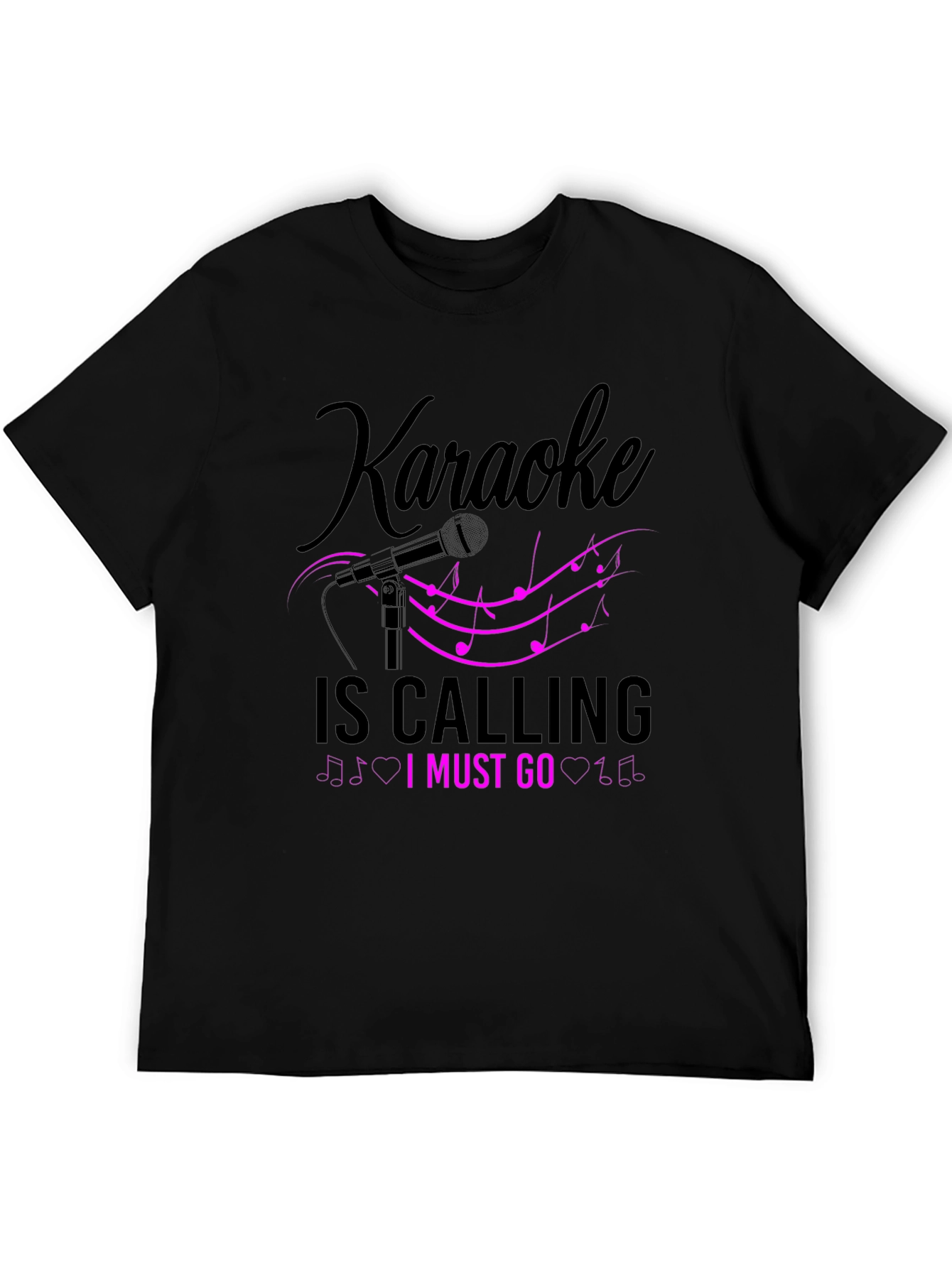 Karaoke is Calling Mens T-Shirt