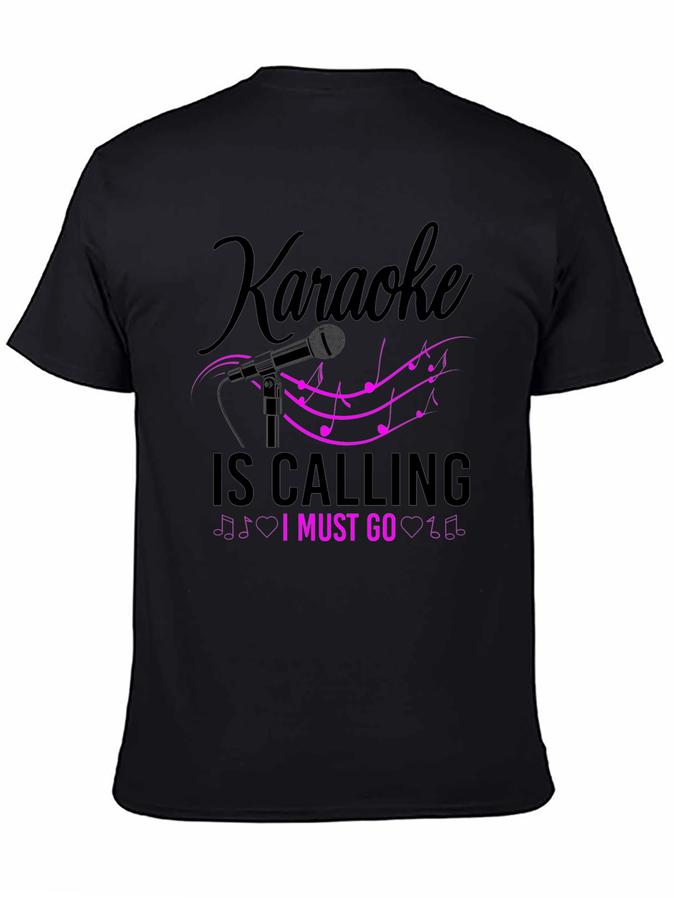Karaoke is Calling Mens T-Shirt