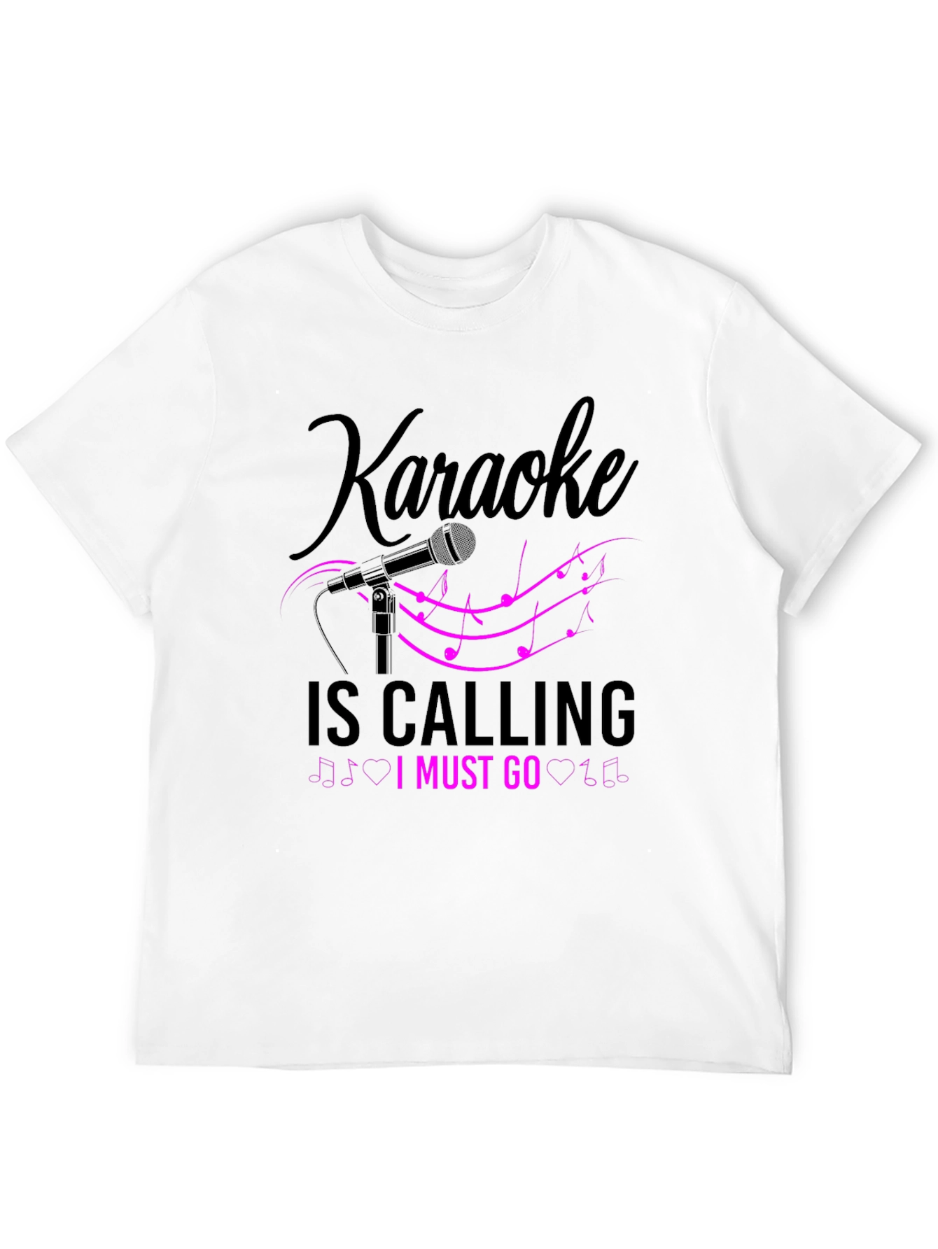 Karaoke is Calling Mens T-Shirt