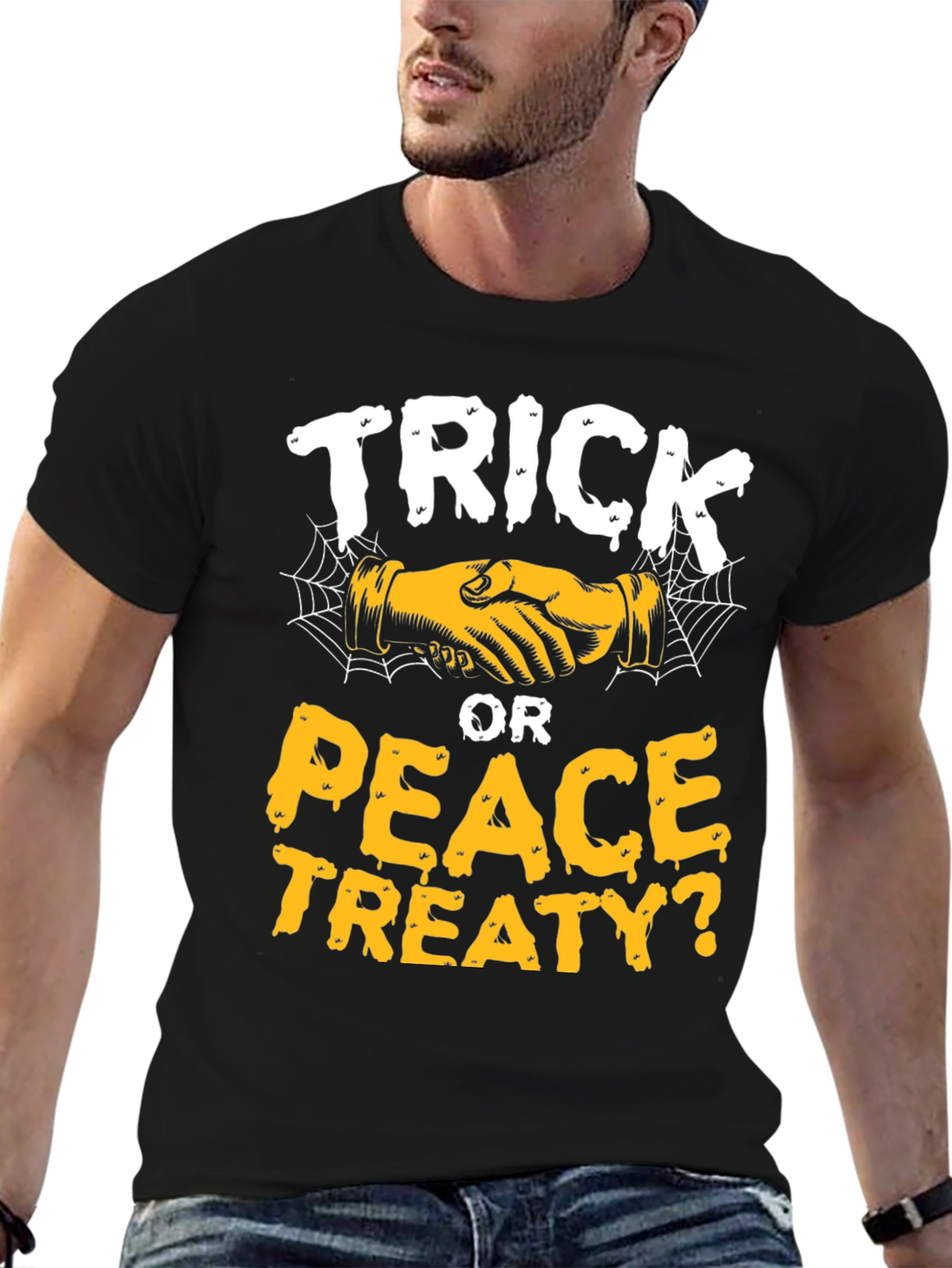 Trick or Peace Treaty? Halloween T-Shirt