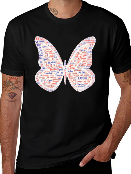 Butterfly Words Graphic Tee