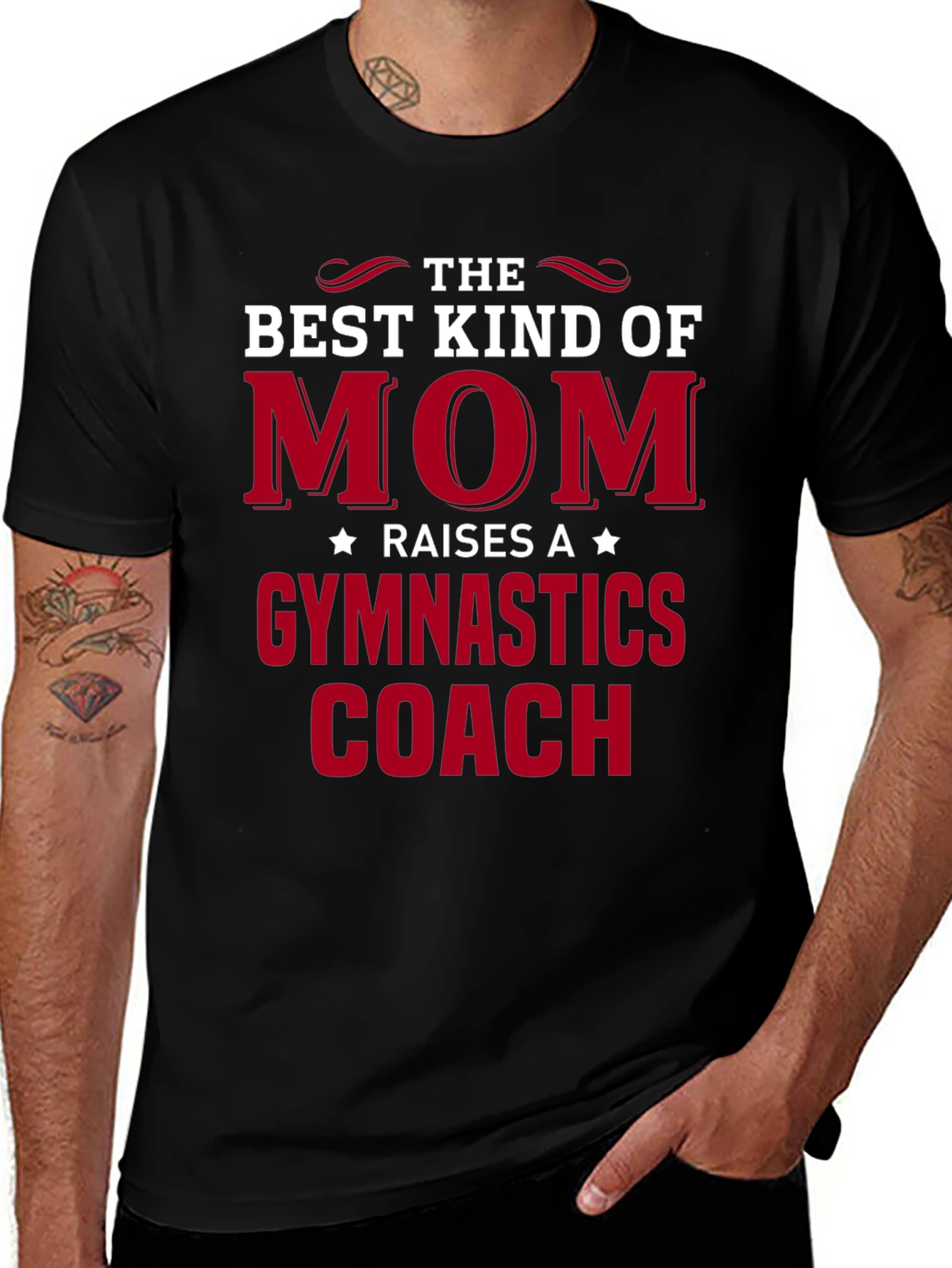 Best Kind of Mom Gymnastics Coach T-Shirt