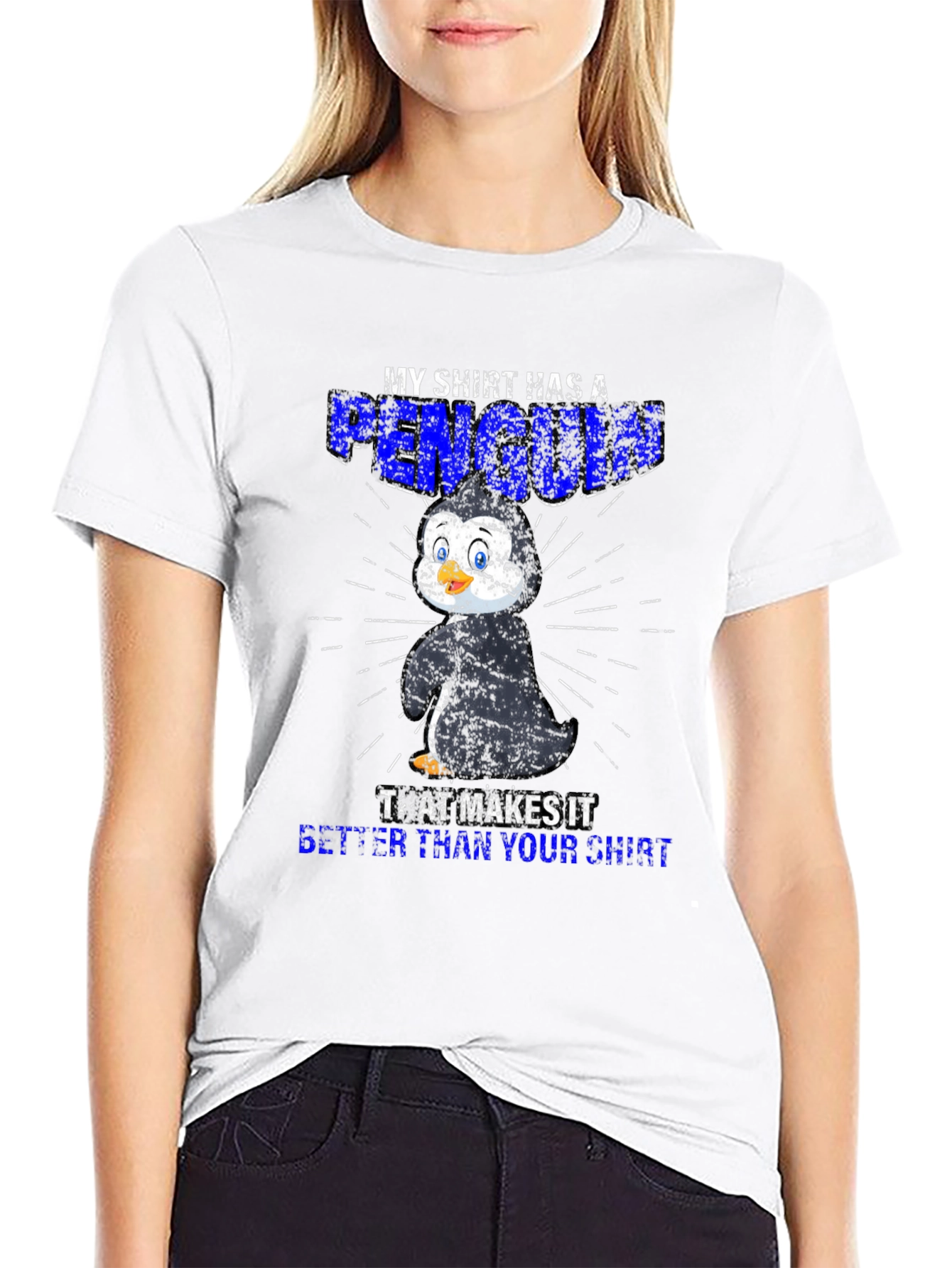 Penguin Graphic T-Shirt: Better Than Your Shirt!