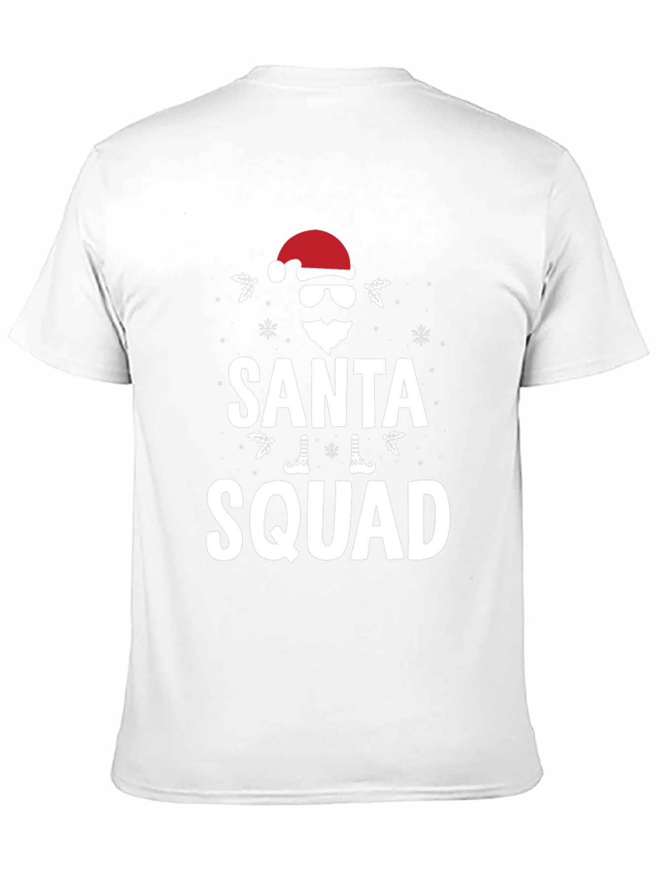 Santa Squad Graphic T-Shirt - Holiday Apparel