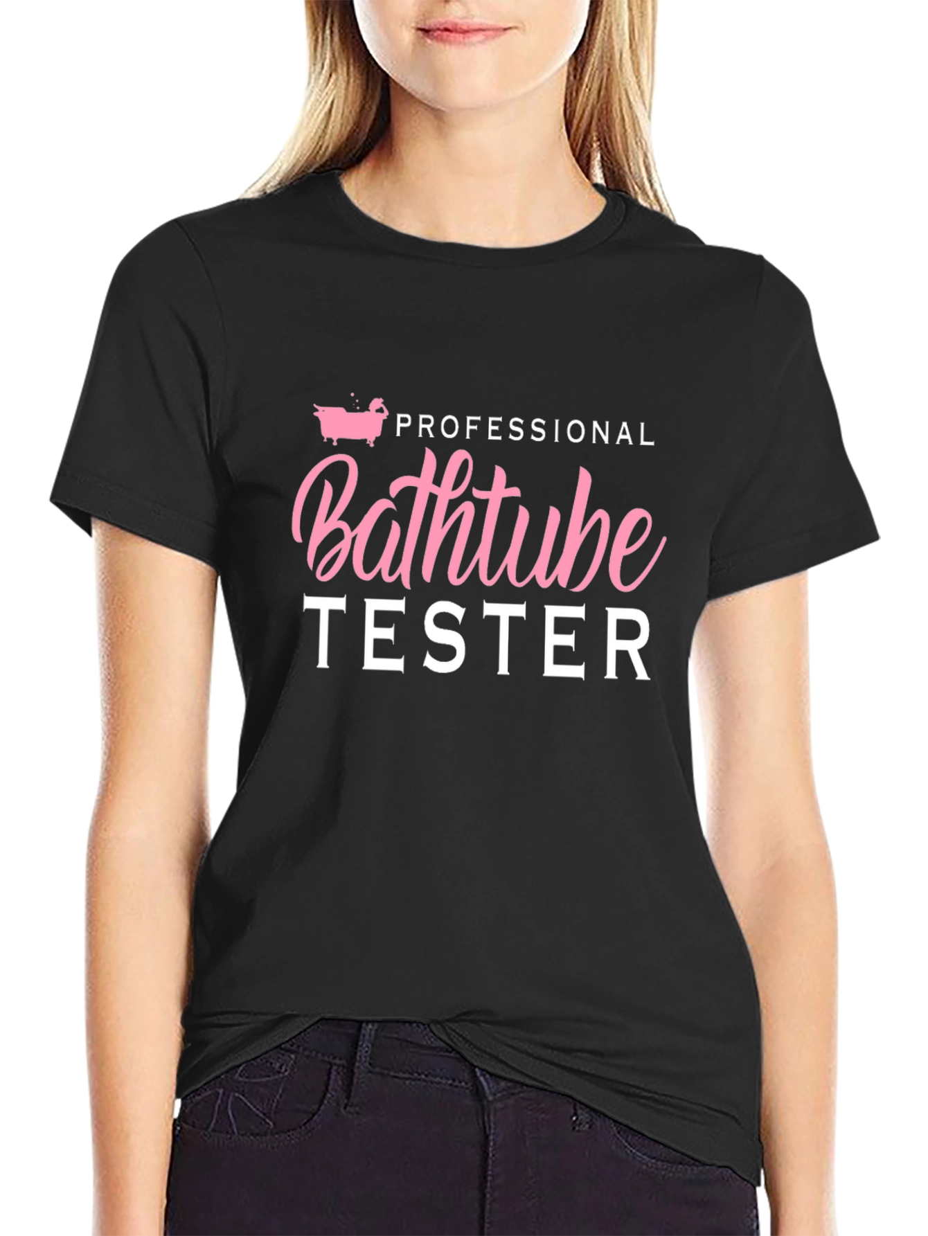 Professional Bathtub Tester Graphic T-Shirt