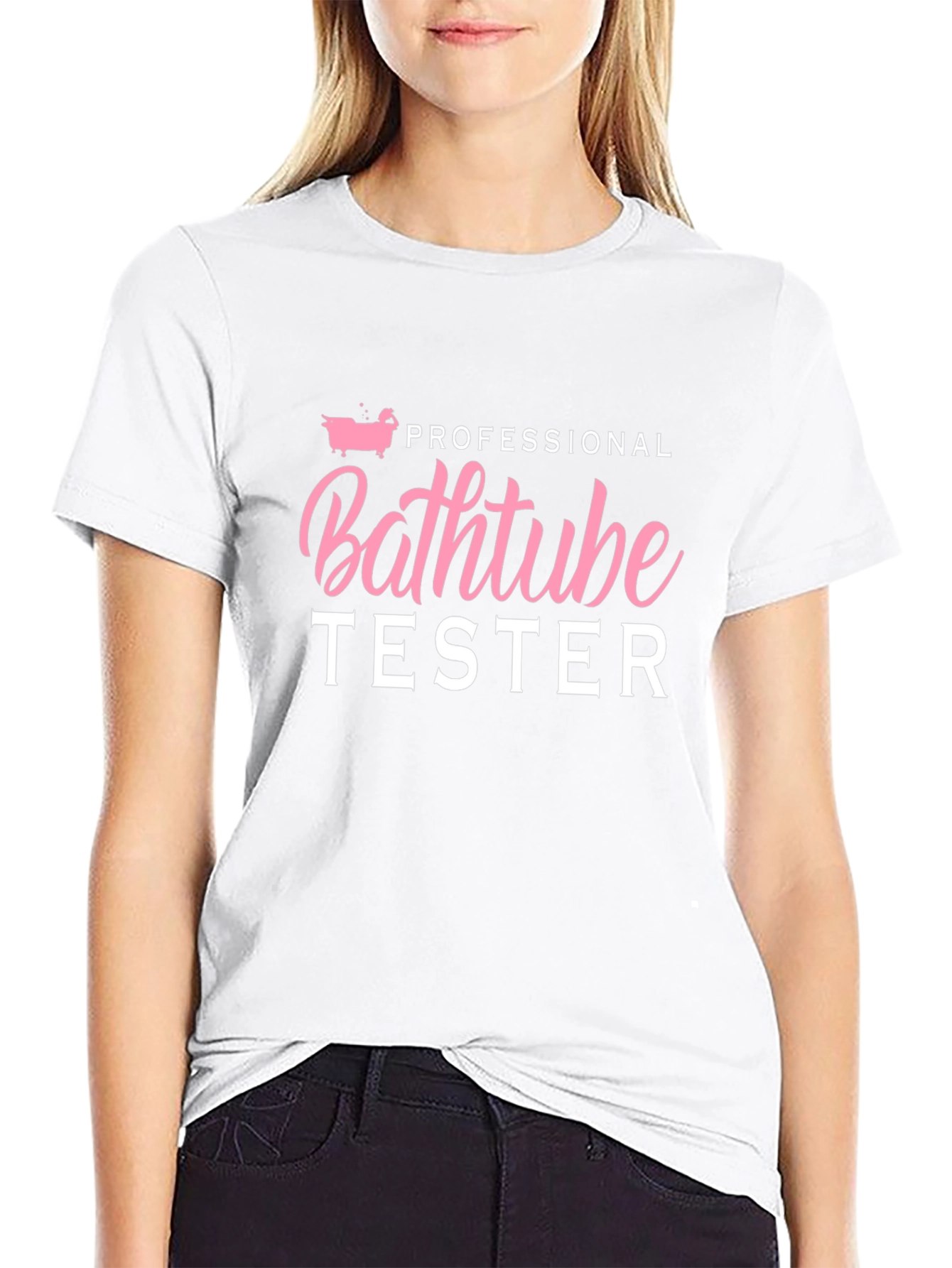 Professional Bathtub Tester Graphic T-Shirt