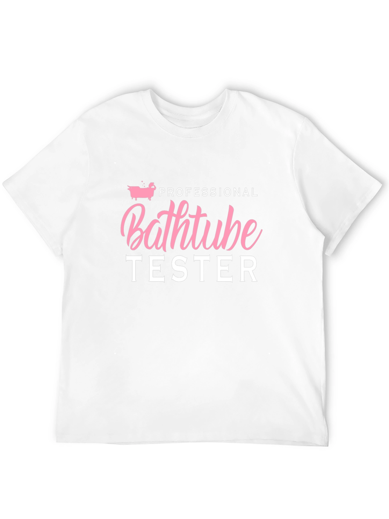 Professional Bathtub Tester Graphic T-Shirt