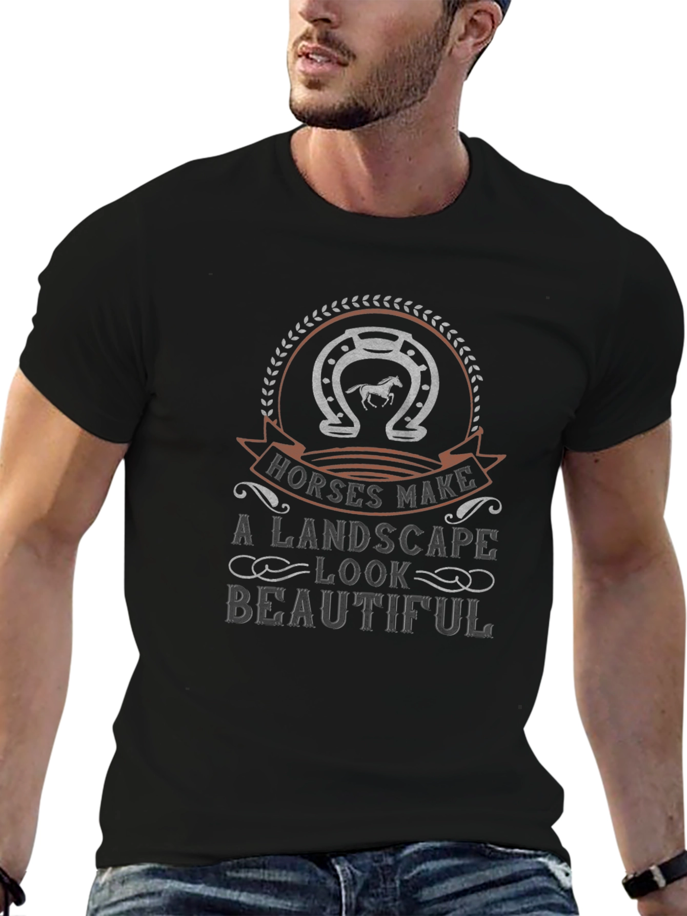 Horses Make a Landscape Beautiful T-Shirt