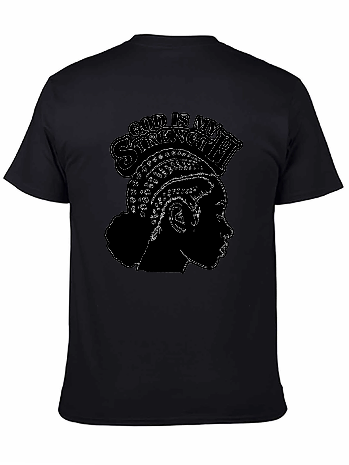 God is My Strength Graphic Tee