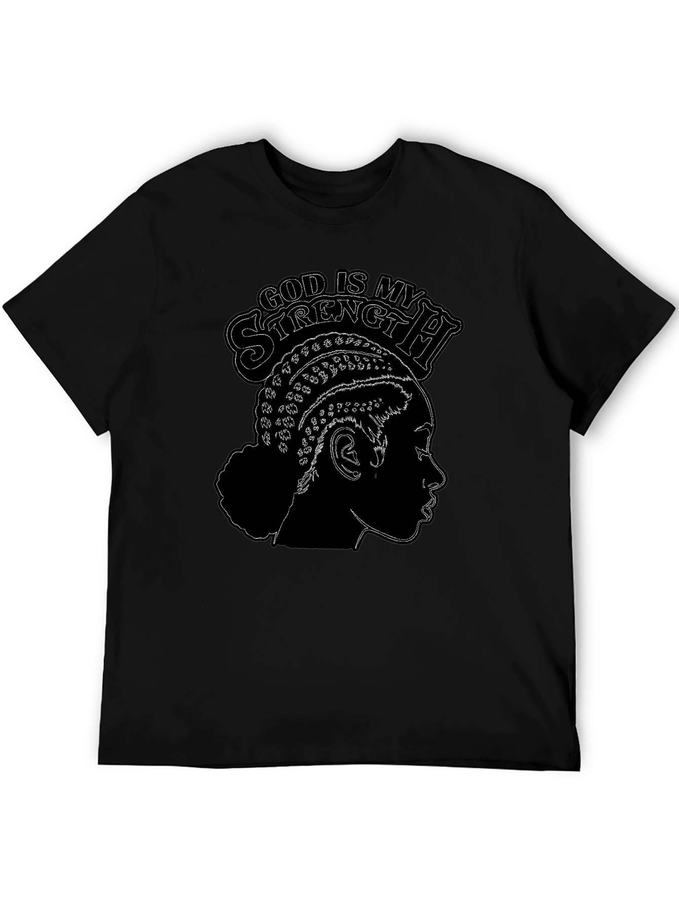 God is My Strength Graphic Tee