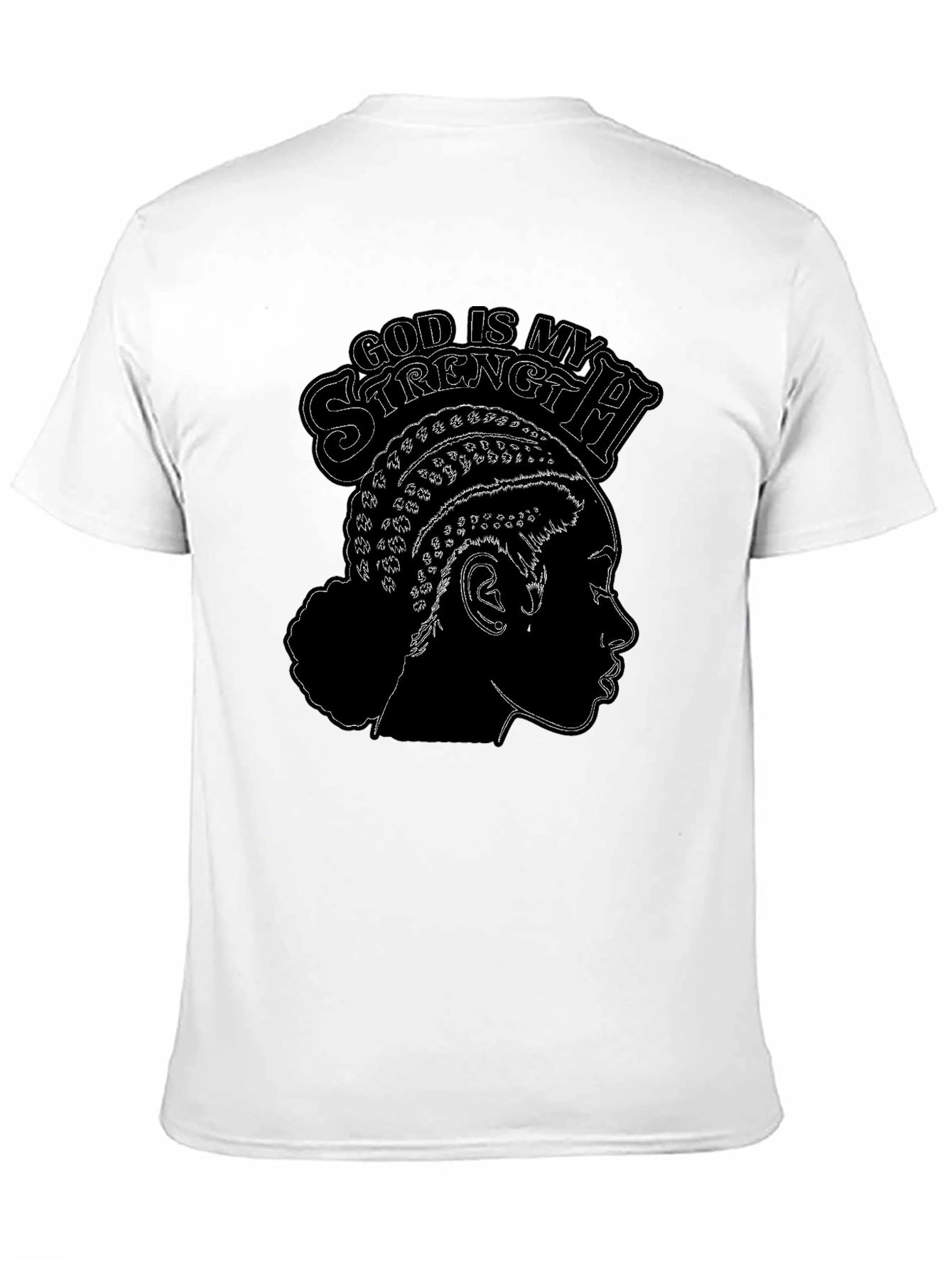 God is My Strength Graphic Tee
