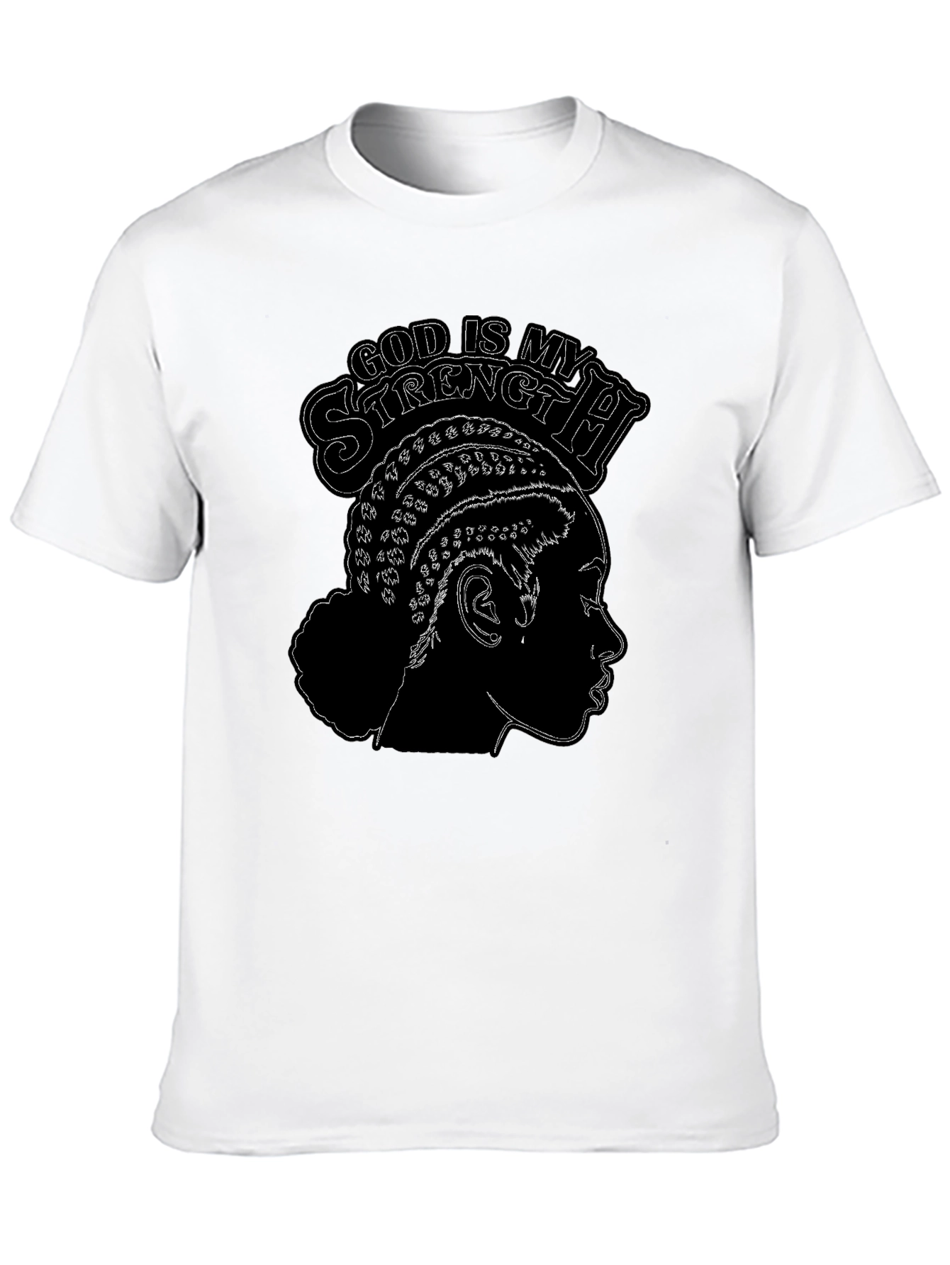 God is My Strength Graphic Tee