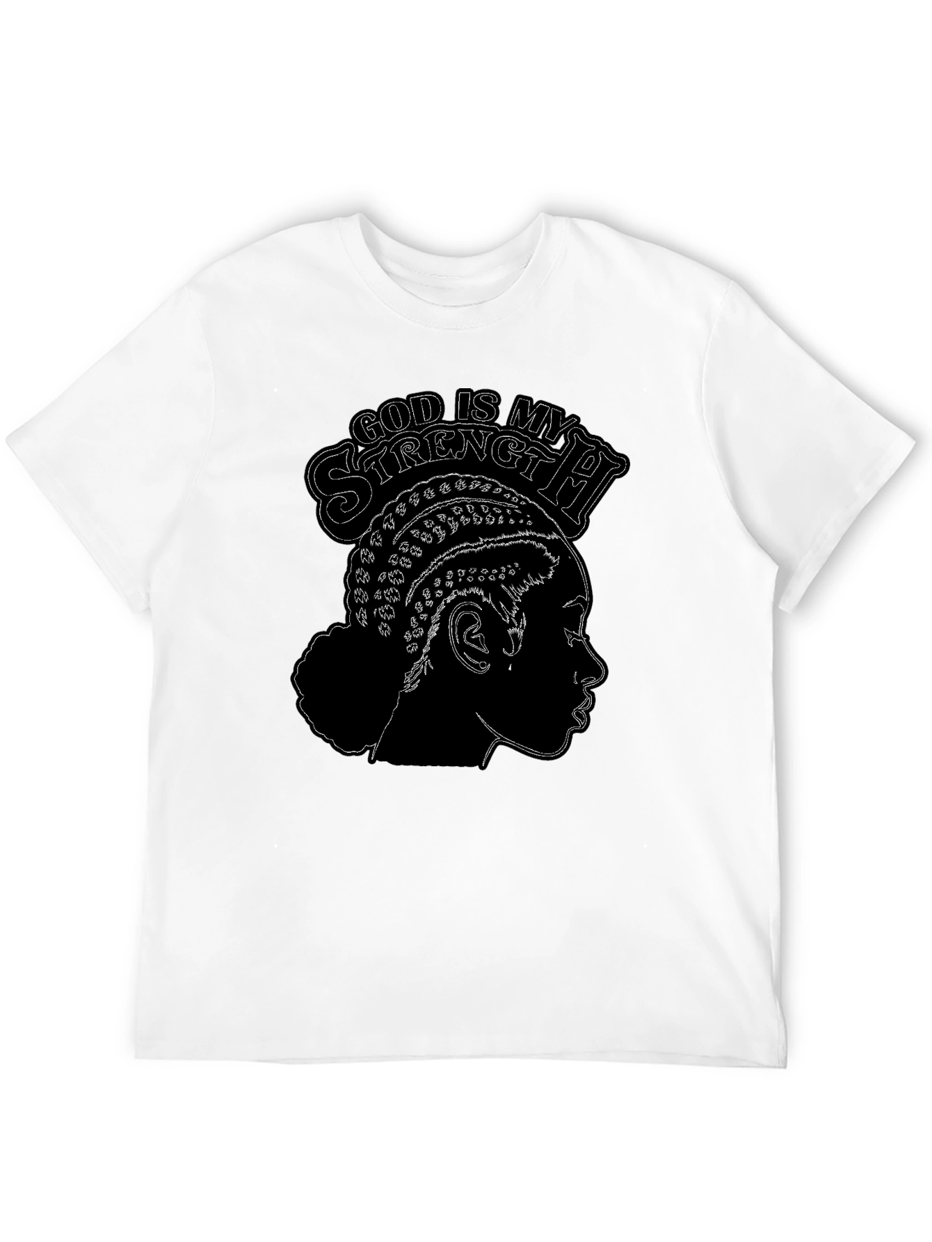 God is My Strength Graphic Tee