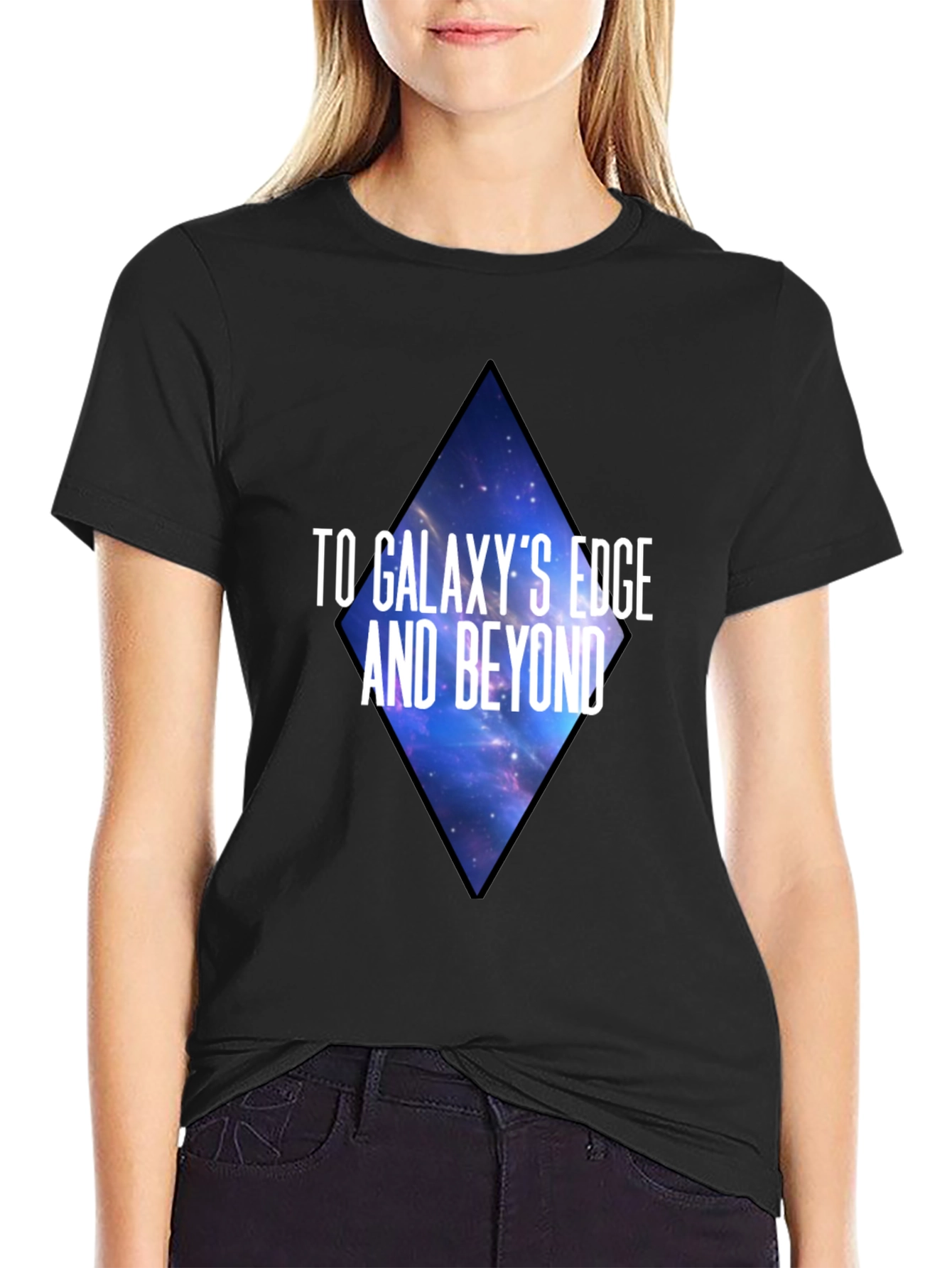 Galaxys Edge & Beyond Black T-Shirt