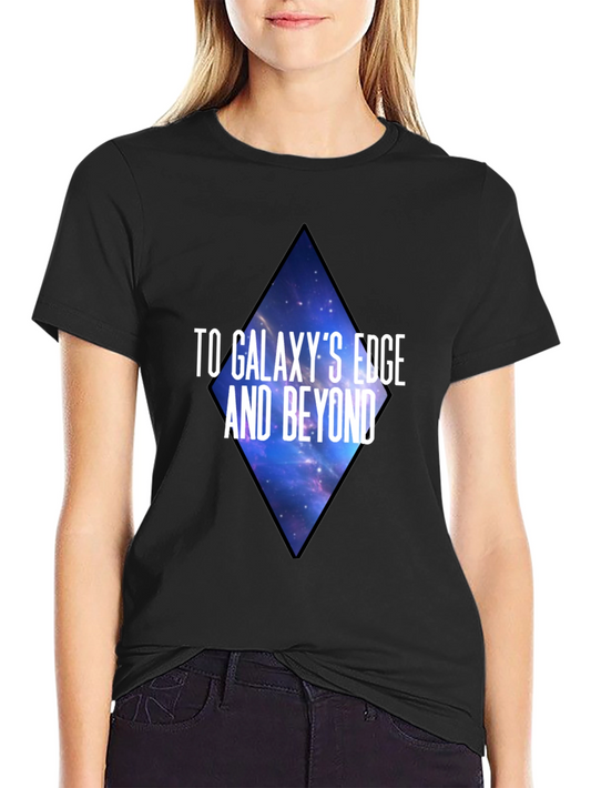 Galaxys Edge & Beyond Black T-Shirt