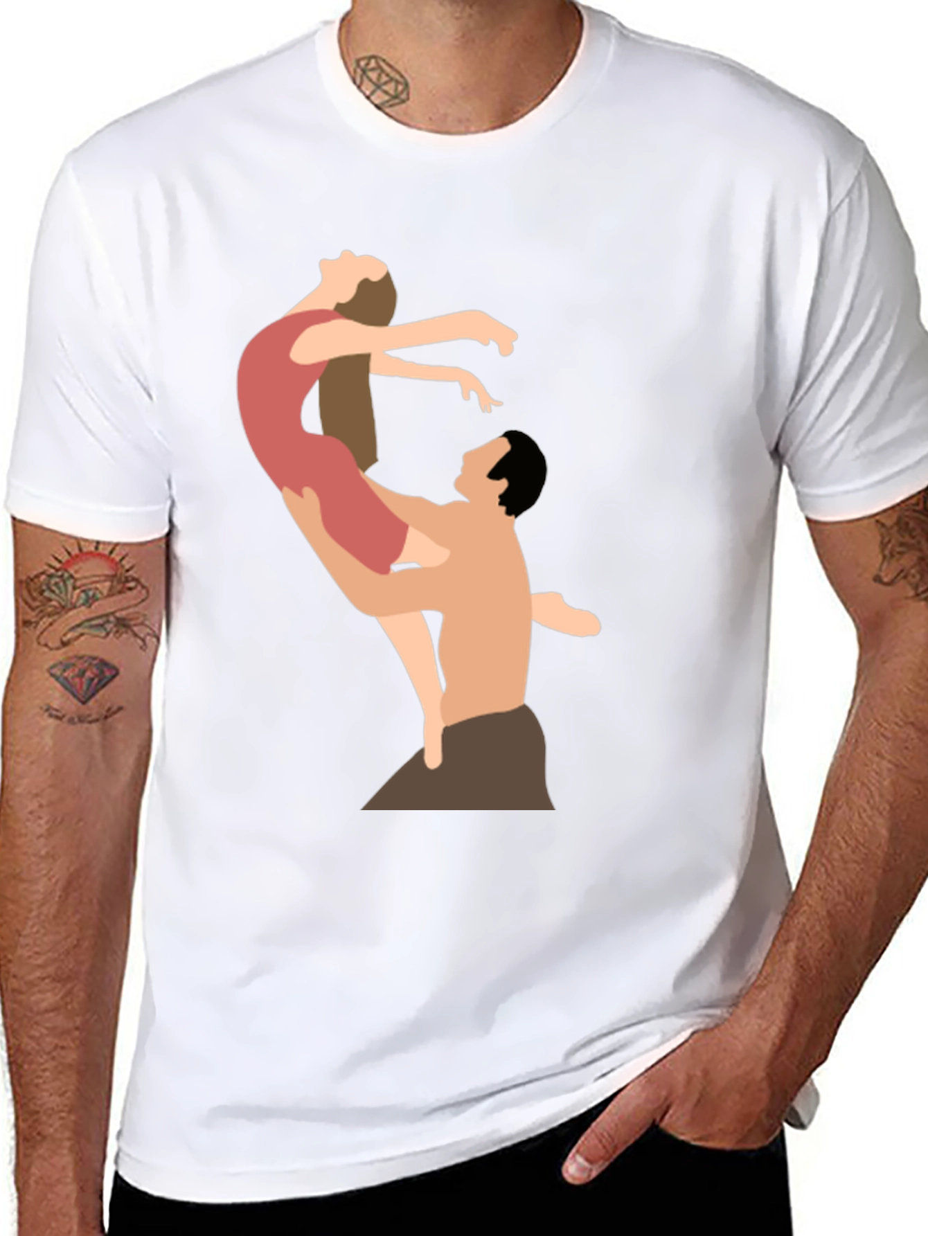 Dirty Dancing T-Shirt - Dance Lift Graphic Tee