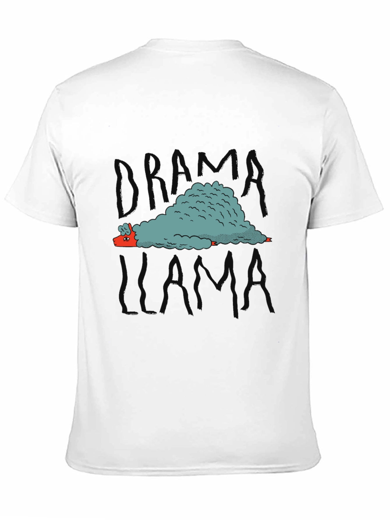 Drama Llama Graphic Tee - Black