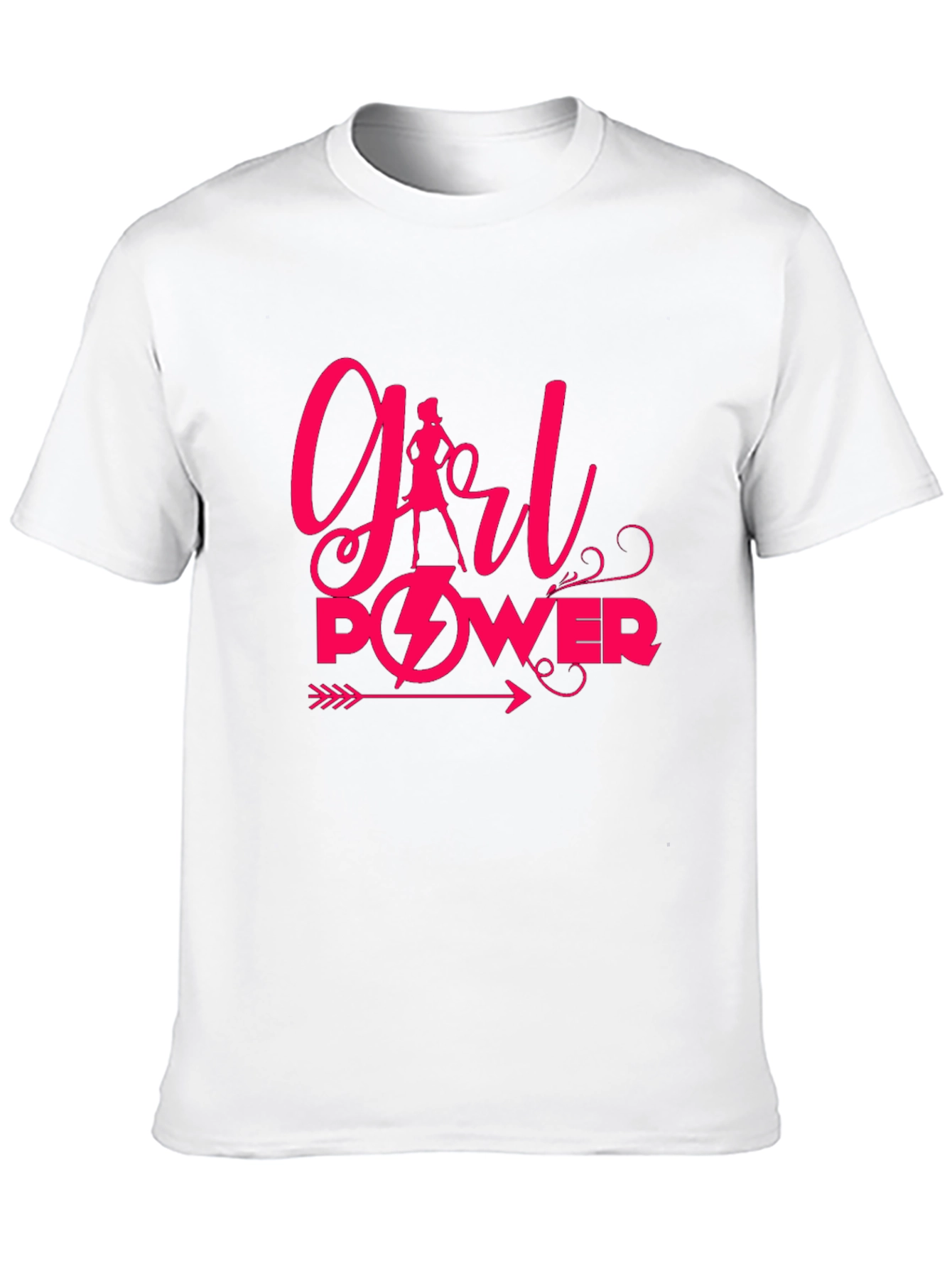 Girl Power Graphic Tee - Empowering Womens T-Shirt