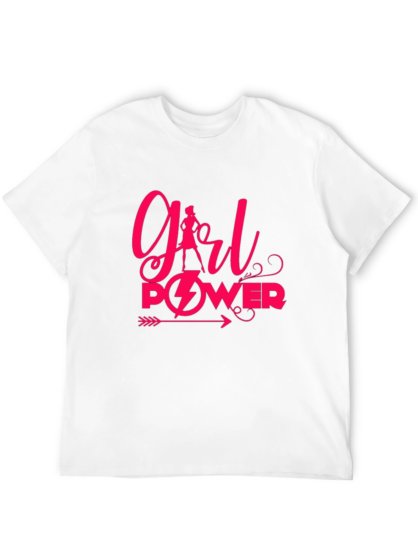 Girl Power Graphic Tee - Empowering Womens T-Shirt