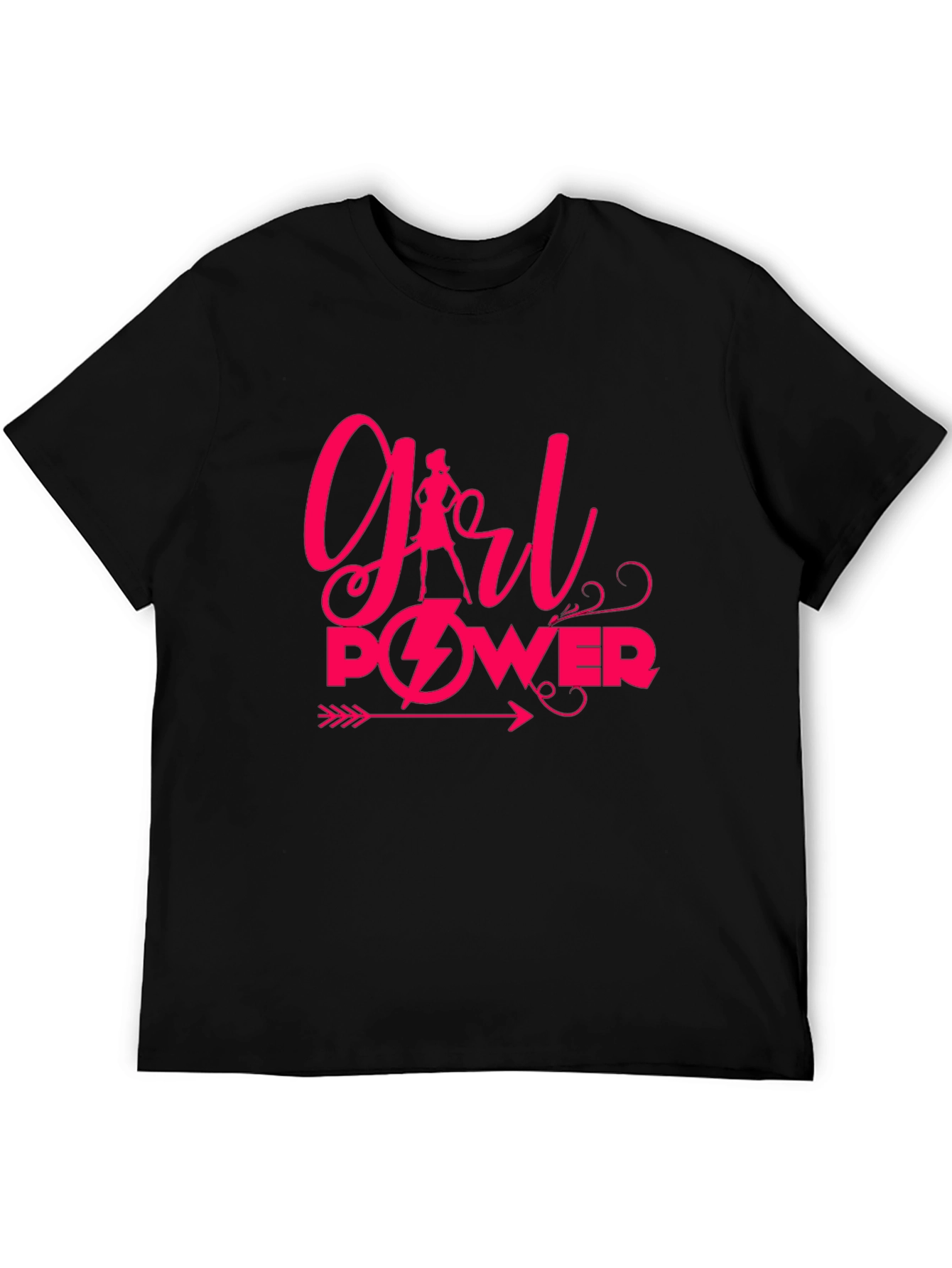 Girl Power Graphic Tee - Empowering Womens T-Shirt