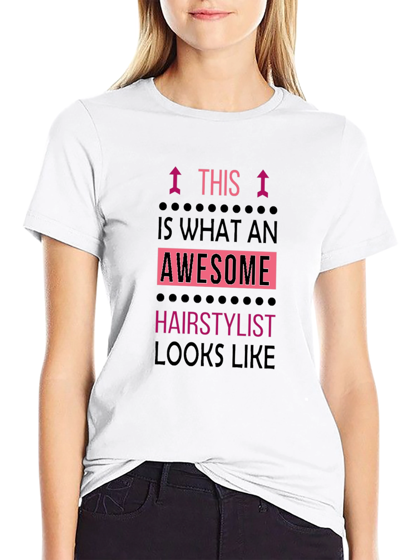 Awesome Hairstylist Graphic T-Shirt