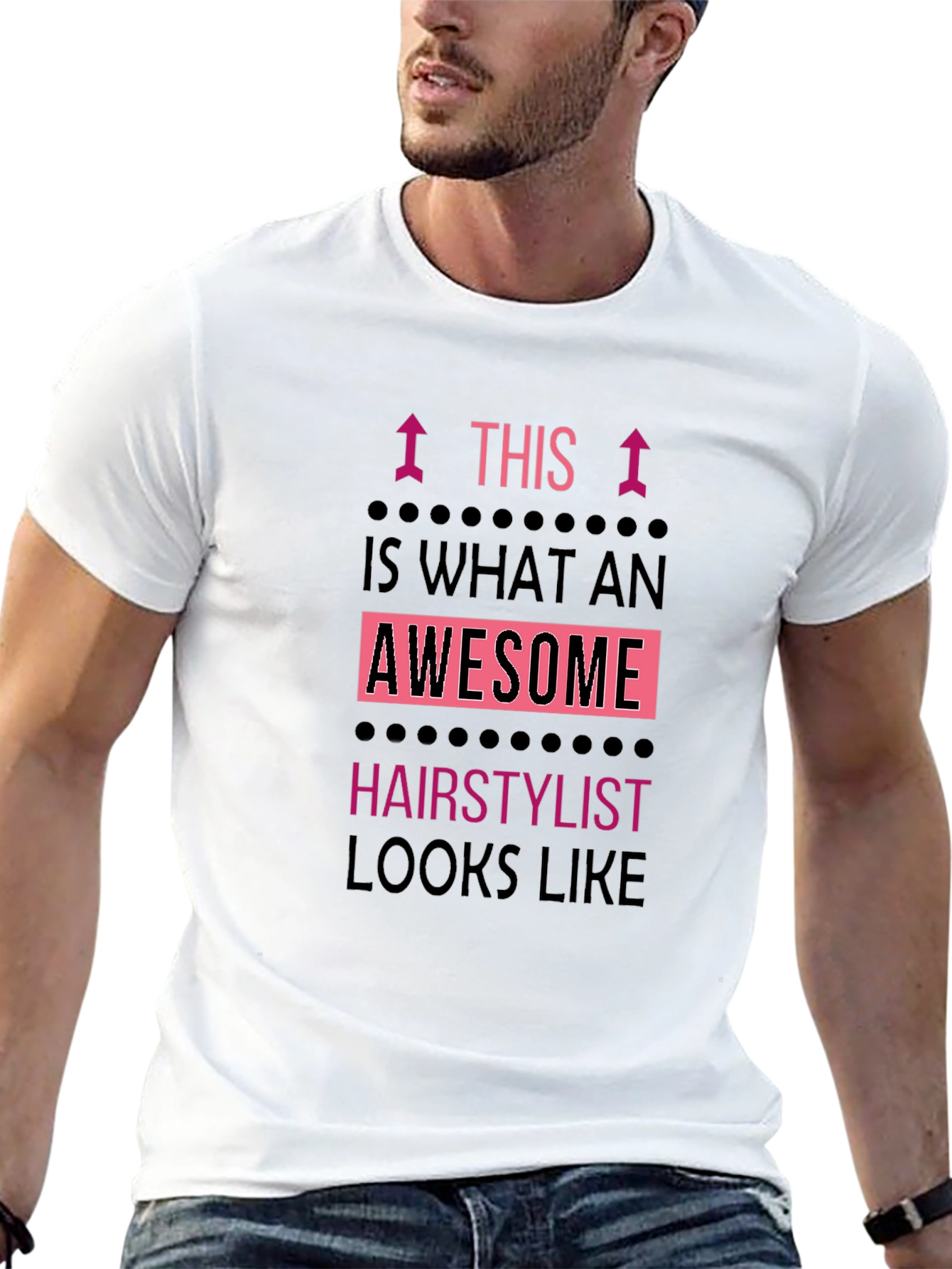 Awesome Hairstylist Graphic T-Shirt