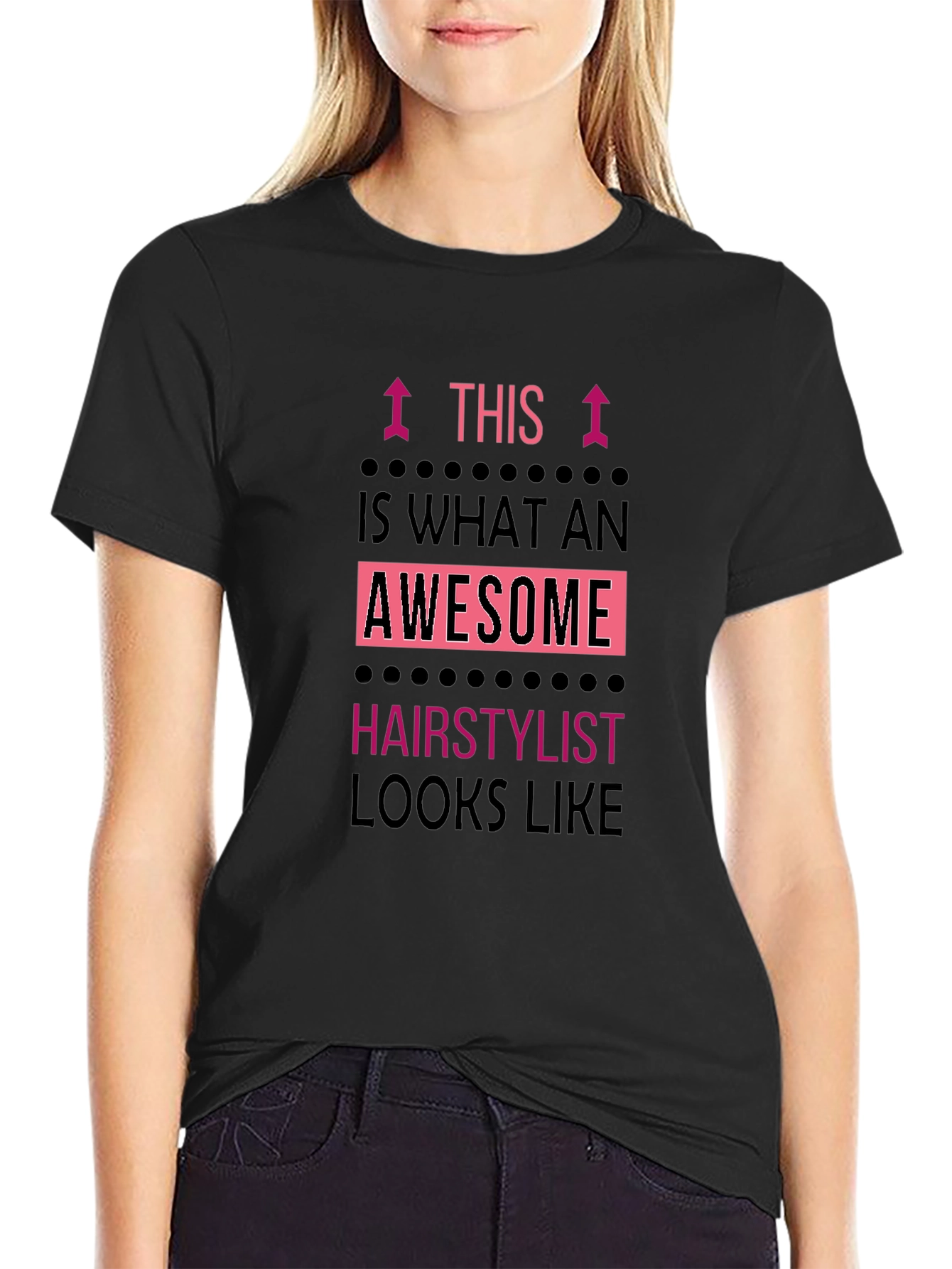 Awesome Hairstylist Graphic T-Shirt