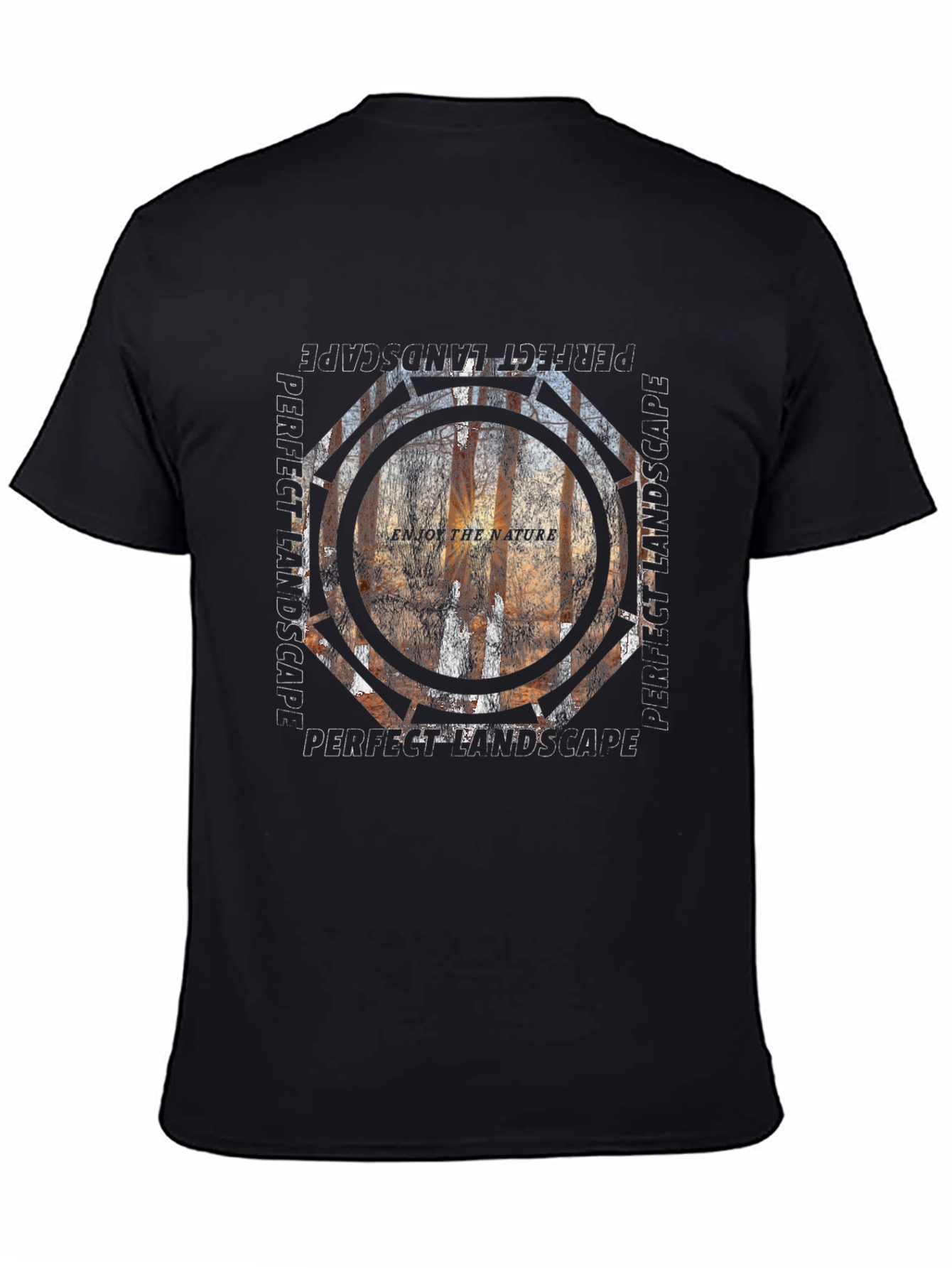 Perfect Landscape Tee - Nature Inspired Graphic T-Shirt