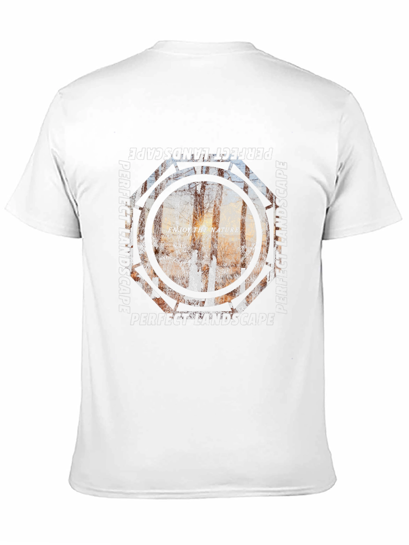 Perfect Landscape Tee - Nature Inspired Graphic T-Shirt