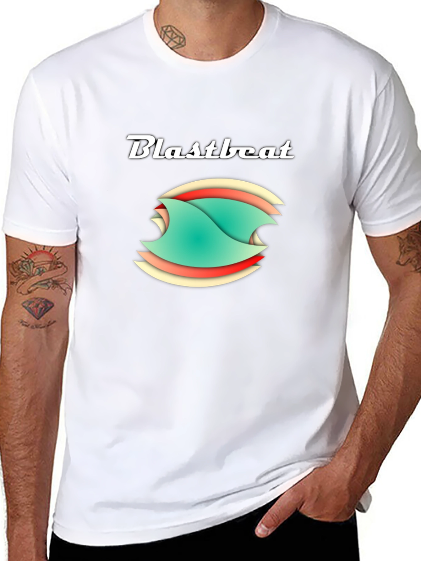 Blastbeat Graphic Tee - Cool Design