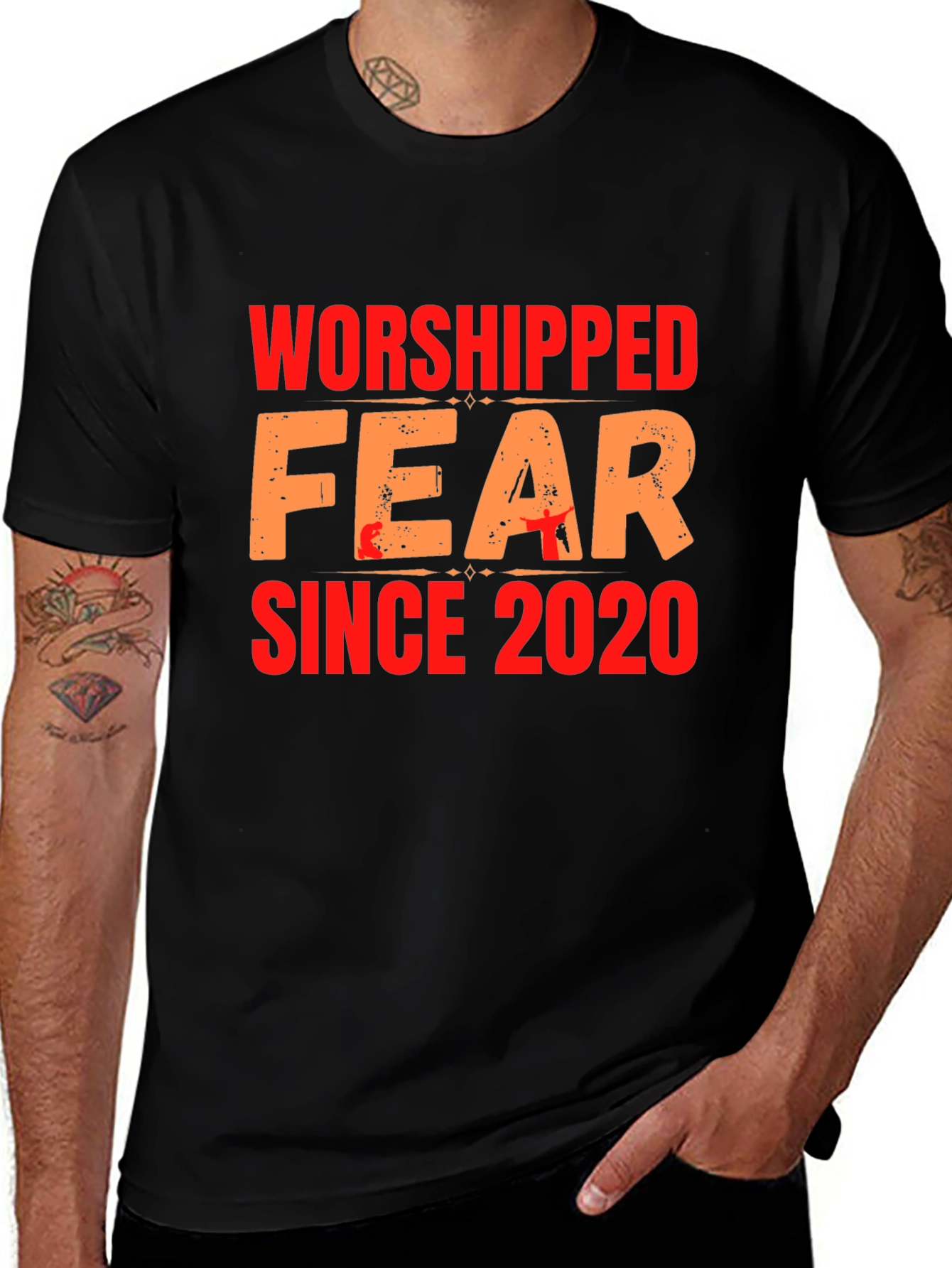 Worshipped Fear Since 2020 Graphic Tee