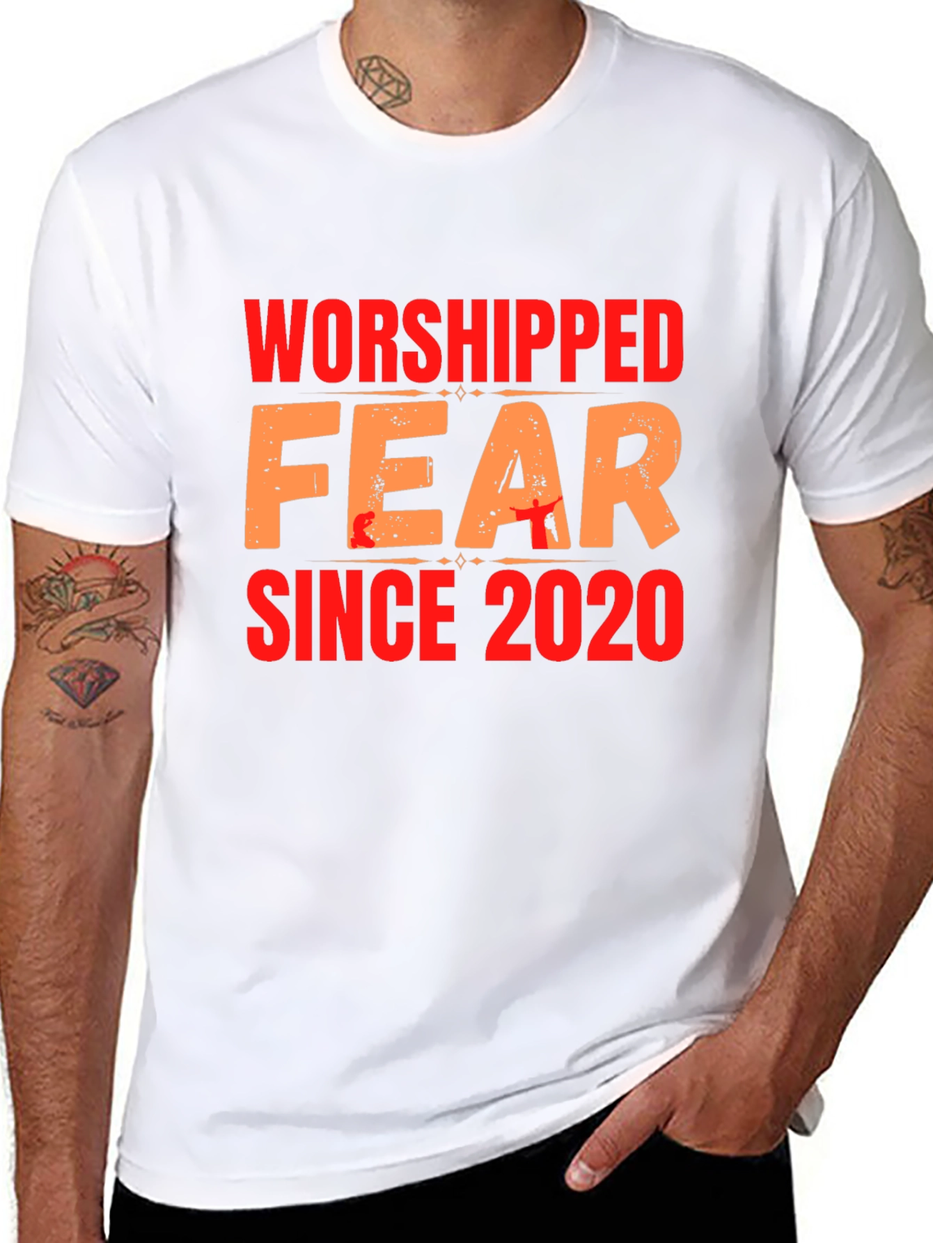 Worshipped Fear Since 2020 Graphic Tee