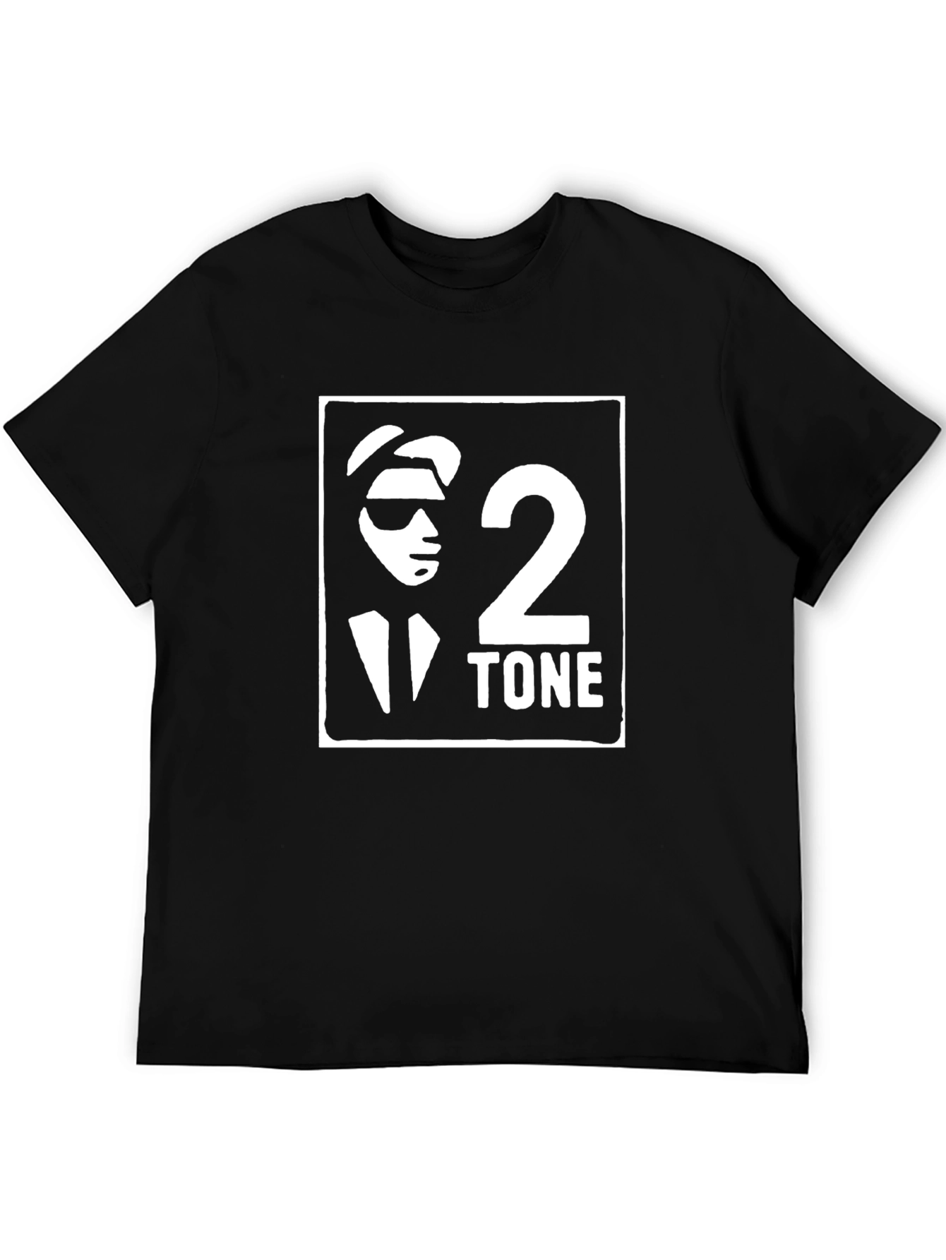 Two Tone T-Shirt - Retro Ska & Reggae Style